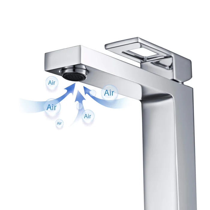 Quadra Brass Single Handle Bathroom Vessel Sink Faucet - CBF-1003