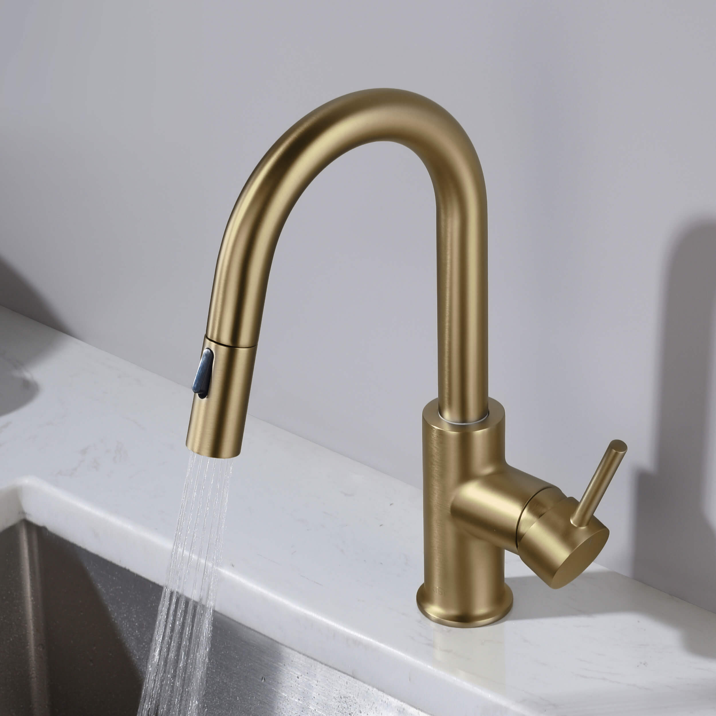 Halo Single Handle Pull Down Kitchen & Bar Sink Faucet - CKF-2011