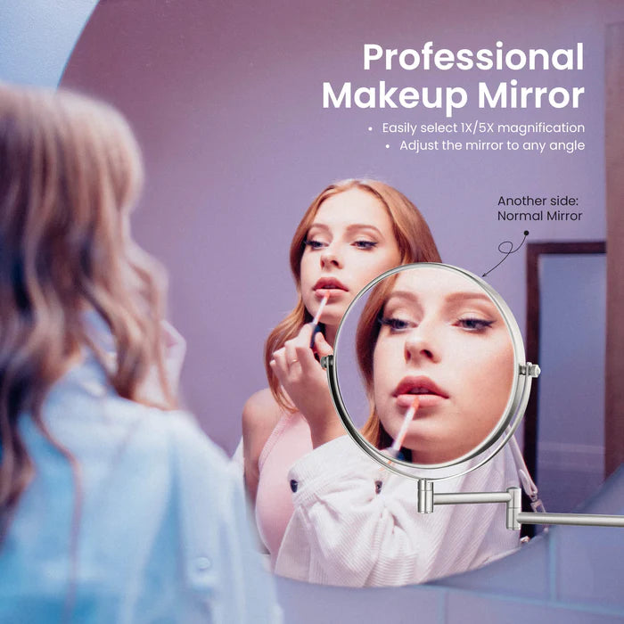 Wall Mount Magnifying Makeup Mirror - CMM-100