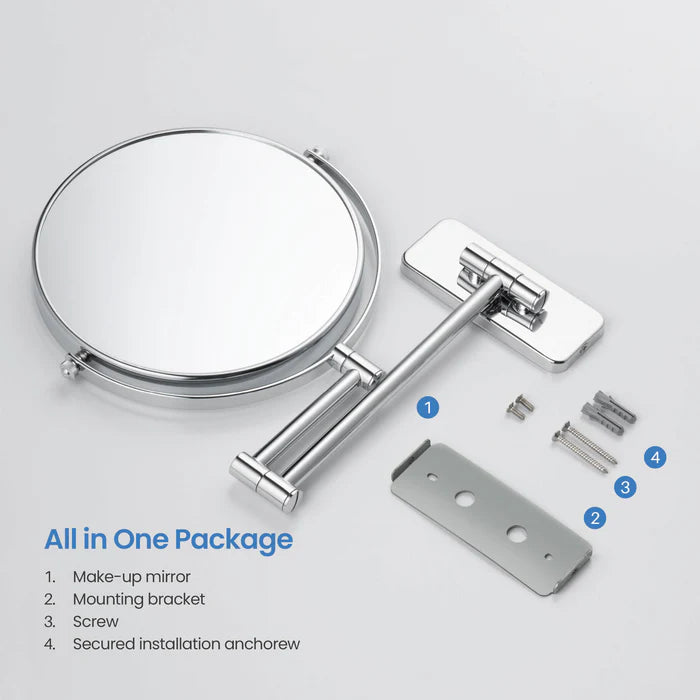 Wall Mount Magnifying Makeup Mirror - CMM-100