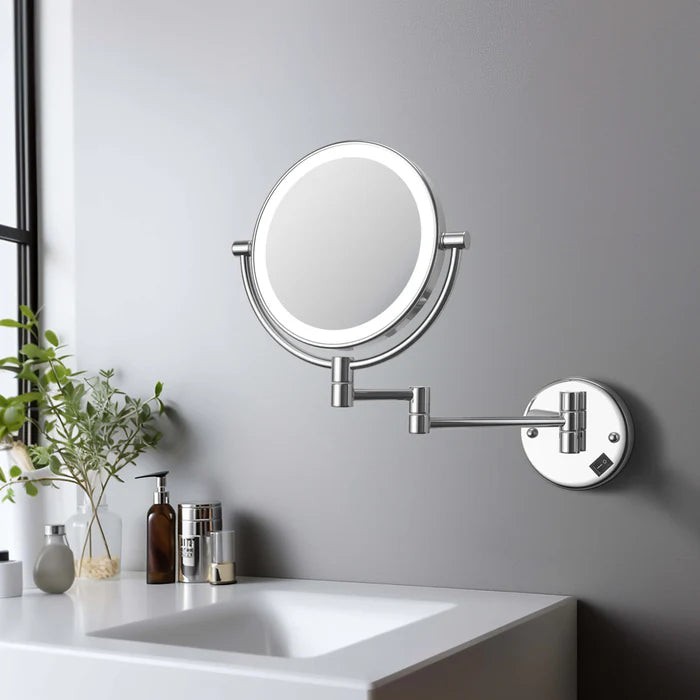 Halo LED Wall Mount Magnifying Makeup Mirror CMM-101