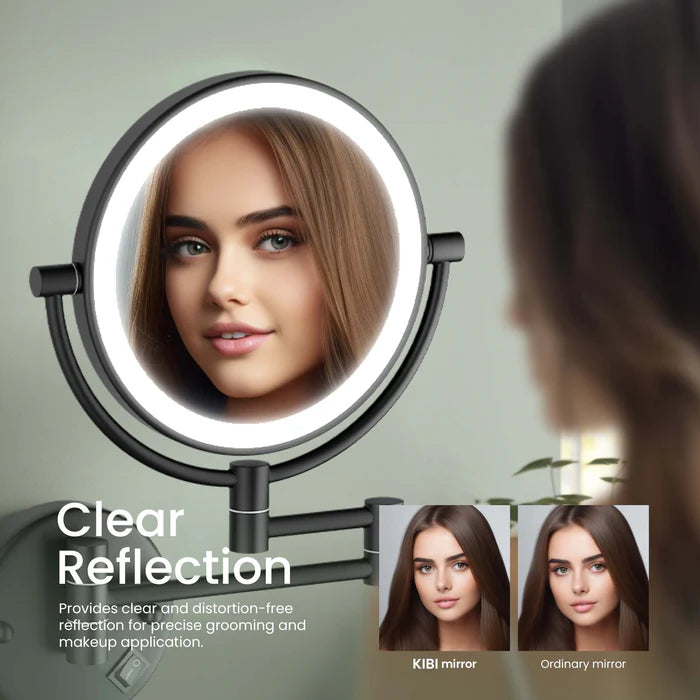 Halo LED Wall Mount Magnifying Makeup Mirror CMM-101