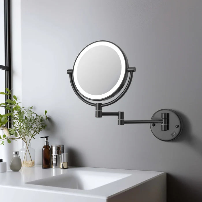Halo LED Wall Mount Magnifying Makeup Mirror CMM-101
