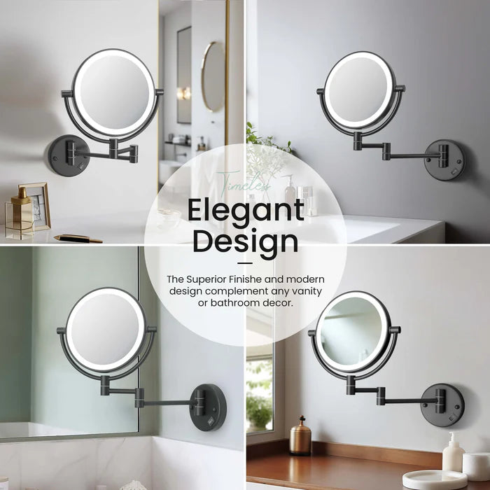 Halo LED Wall Mount Magnifying Makeup Mirror CMM-101