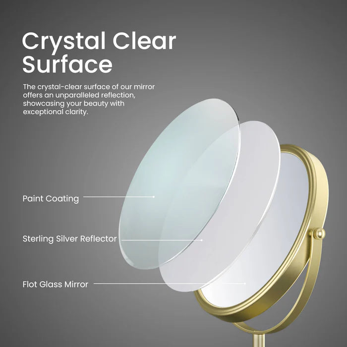 Halo Free Standing Magnifying Makeup Mirror CMM-103
