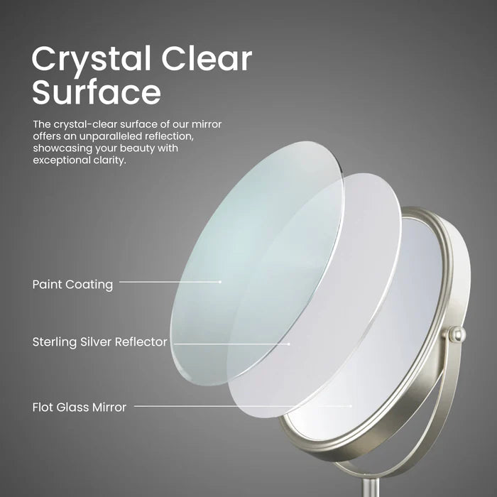 Halo Free Standing Magnifying Makeup Mirror CMM-103