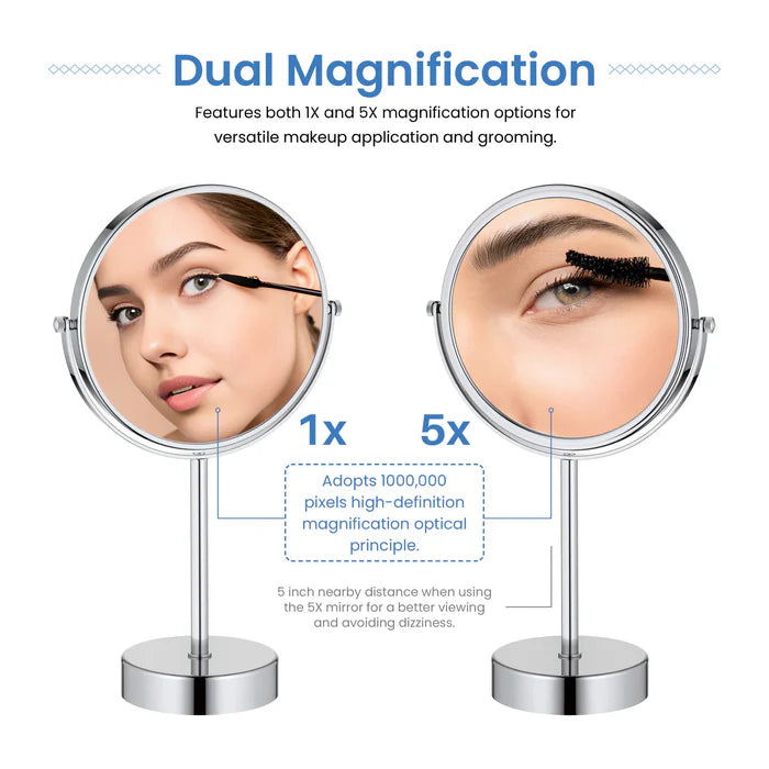 Halo Free Standing Magnifying Makeup Mirror CMM-103