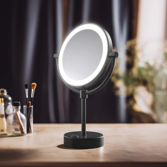 Halo LED Free Standing Magnifying Makeup Mirror - CMM-104