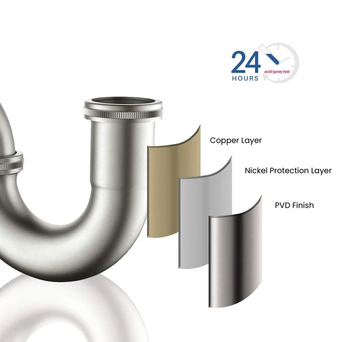 Casa Bathroom Sink Decorative P-Trap - PT-101