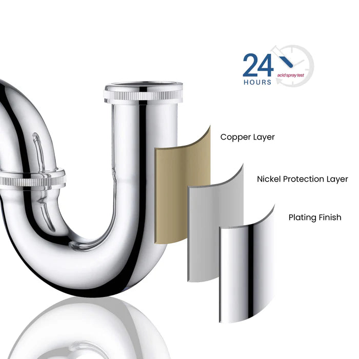 Casa Bathroom Sink Decorative P-Trap - PT-101