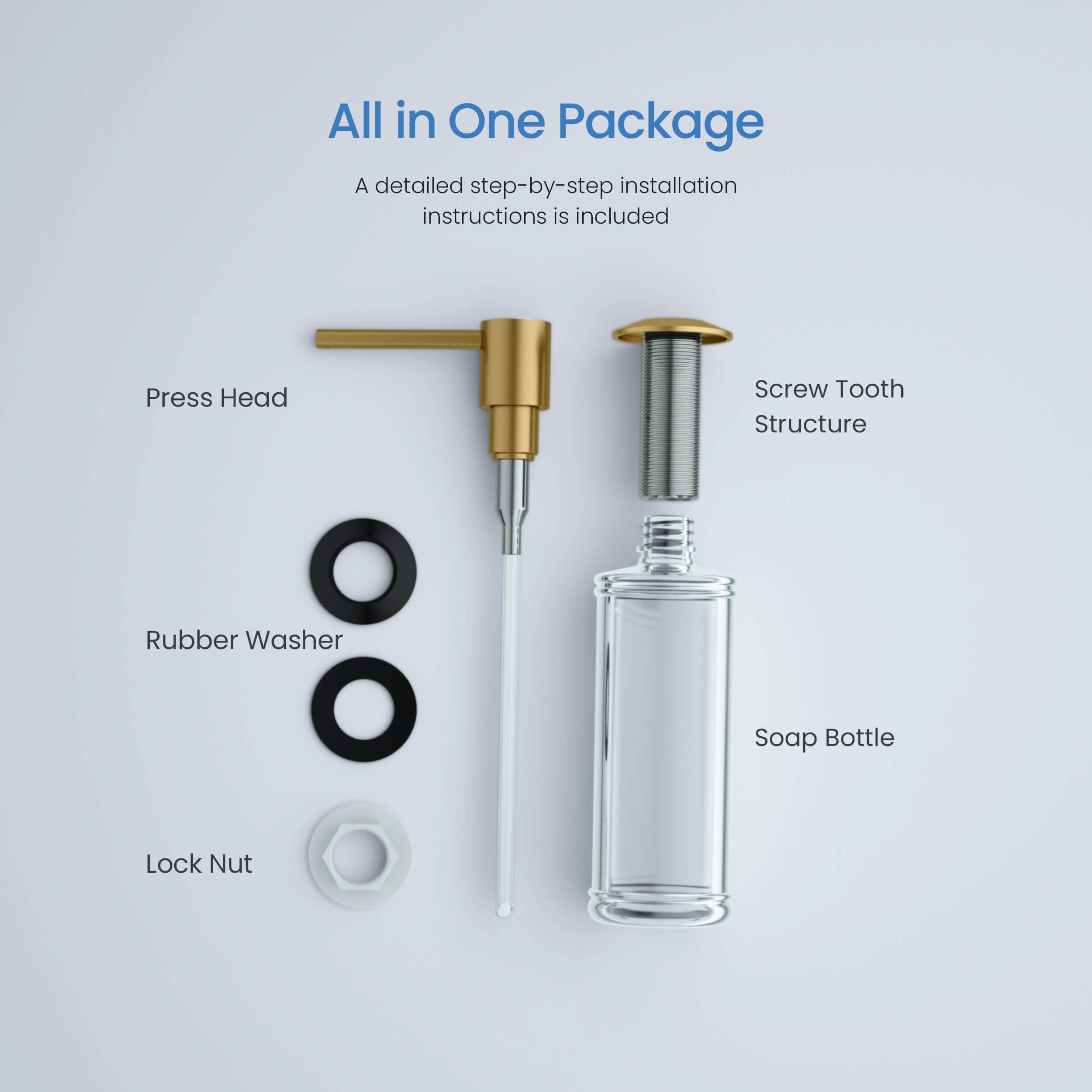 Kitchen Soap Dispenser - SD-100