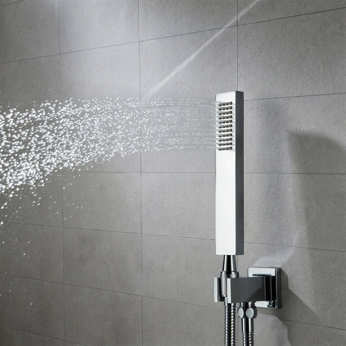 Quadra 2-Function Thermostatic Complete Shower Faucet Set - CSF-4024