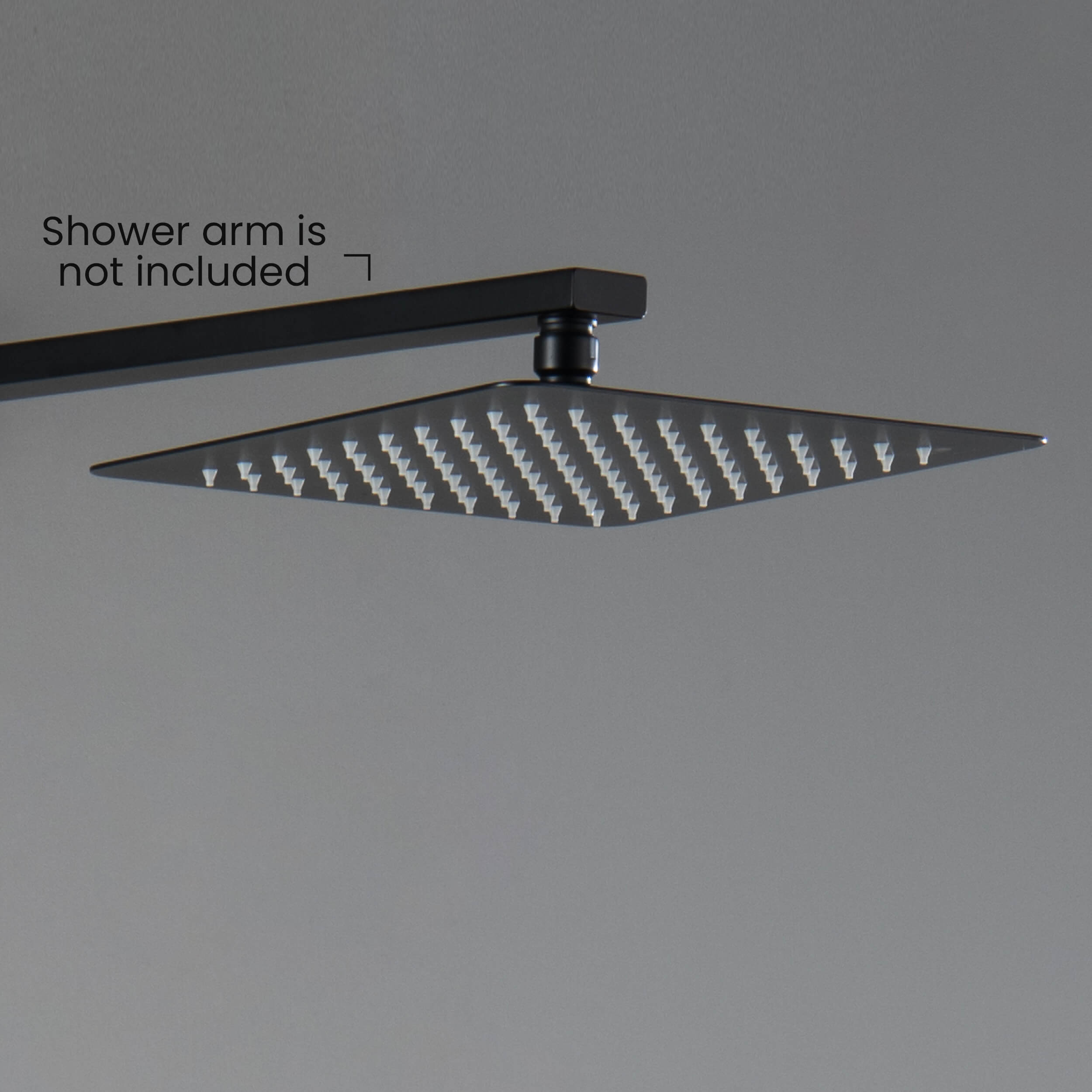 Quadra 10" Metal Rain Shower Head 2mm Ultra Thin Profile - RS101