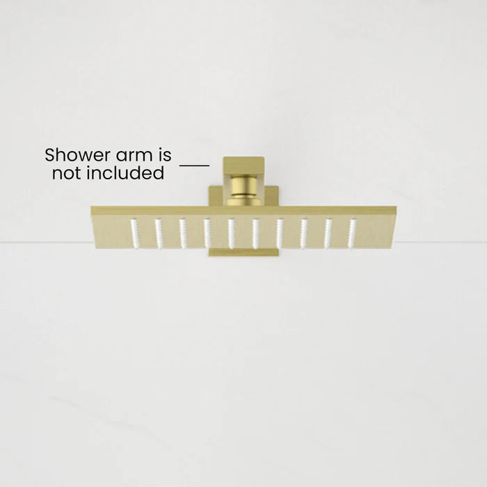 Quadra 10" Metal Thin Profile Rain Shower Head 1.75 GPM RS105