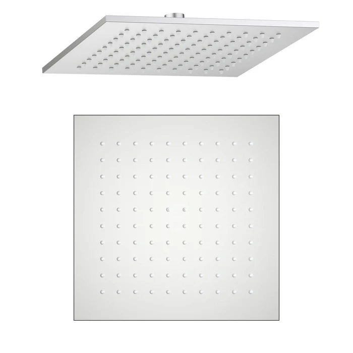 Quadra 10" Metal Thin Profile Rain Shower Head 1.75 GPM RS105