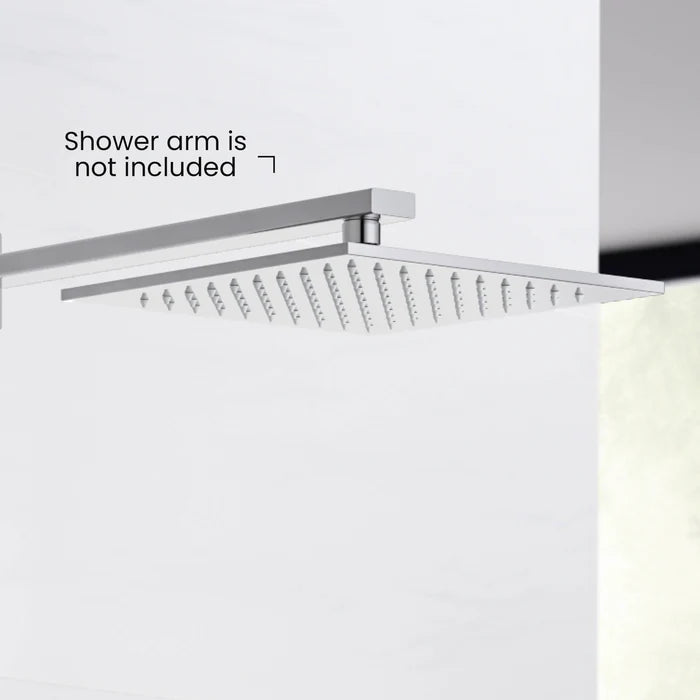 Quadra 10" Metal Thin Profile Rain Shower Head 1.75 GPM RS105