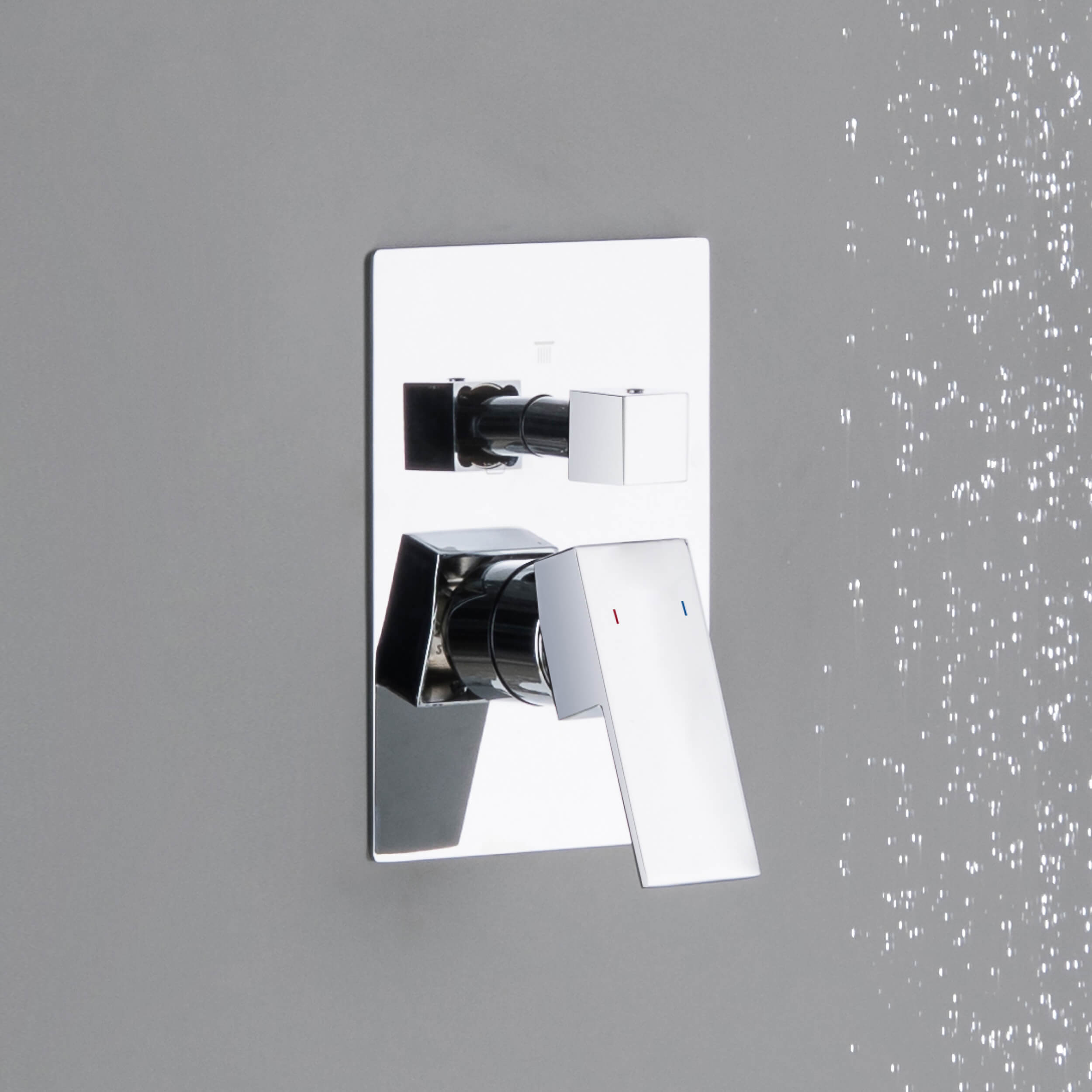 Quadro 3 Function Rough-in Valve Trim Plate - SVT2-3