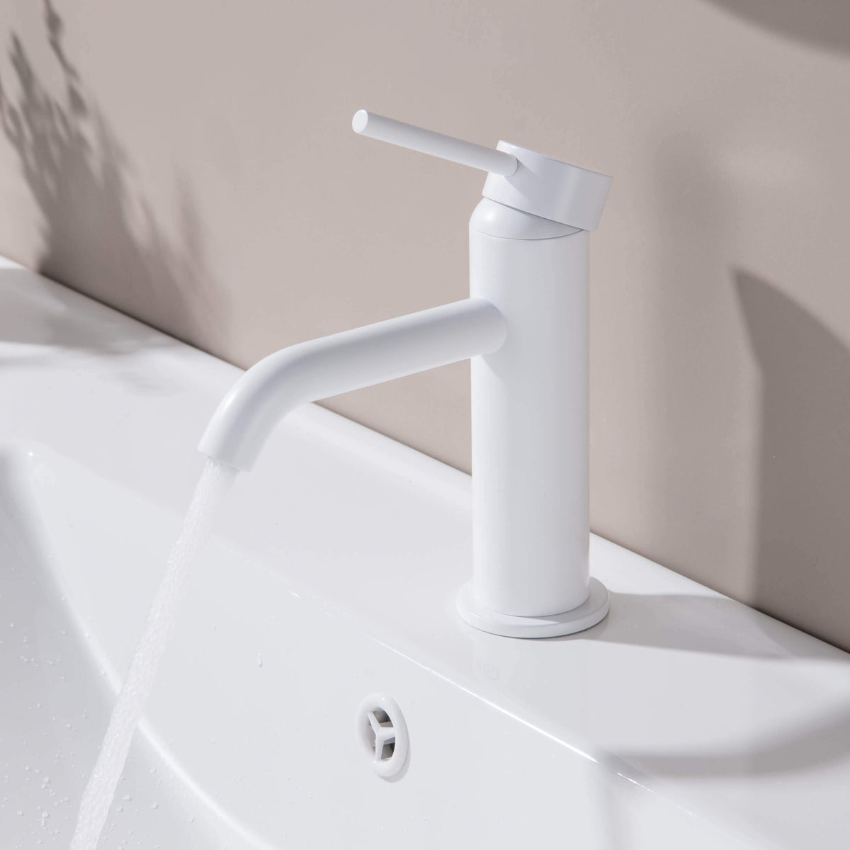 Halo Single Handle Bathroom Vanity Sink Faucet with Pop Up Drain - CBF-1008