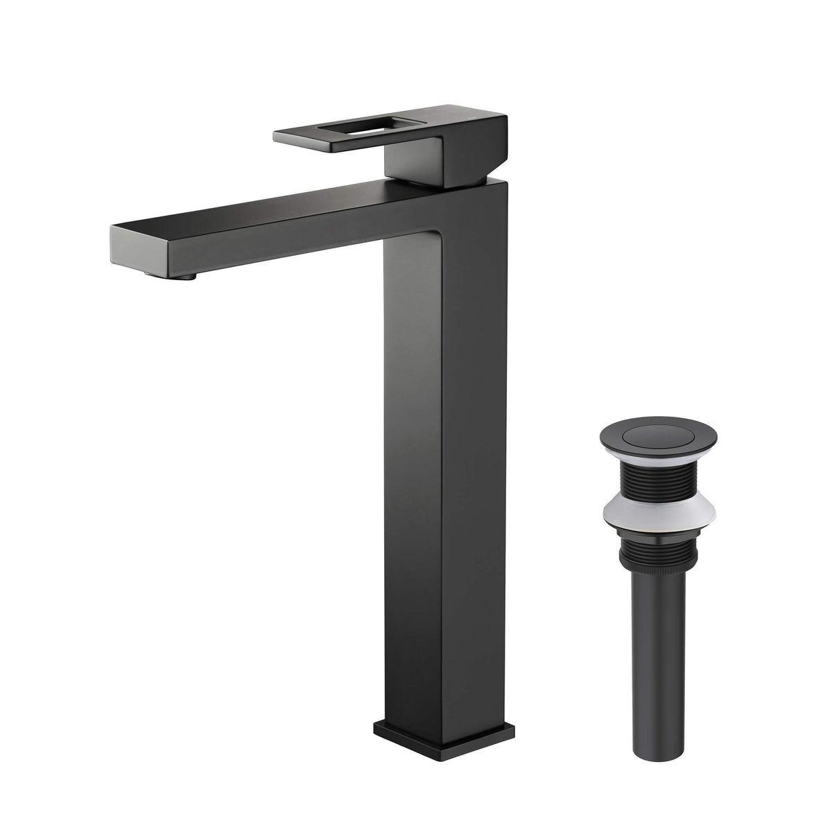 Quadra Brass Single Handle Bathroom Vessel Sink Faucet - CBF-1003