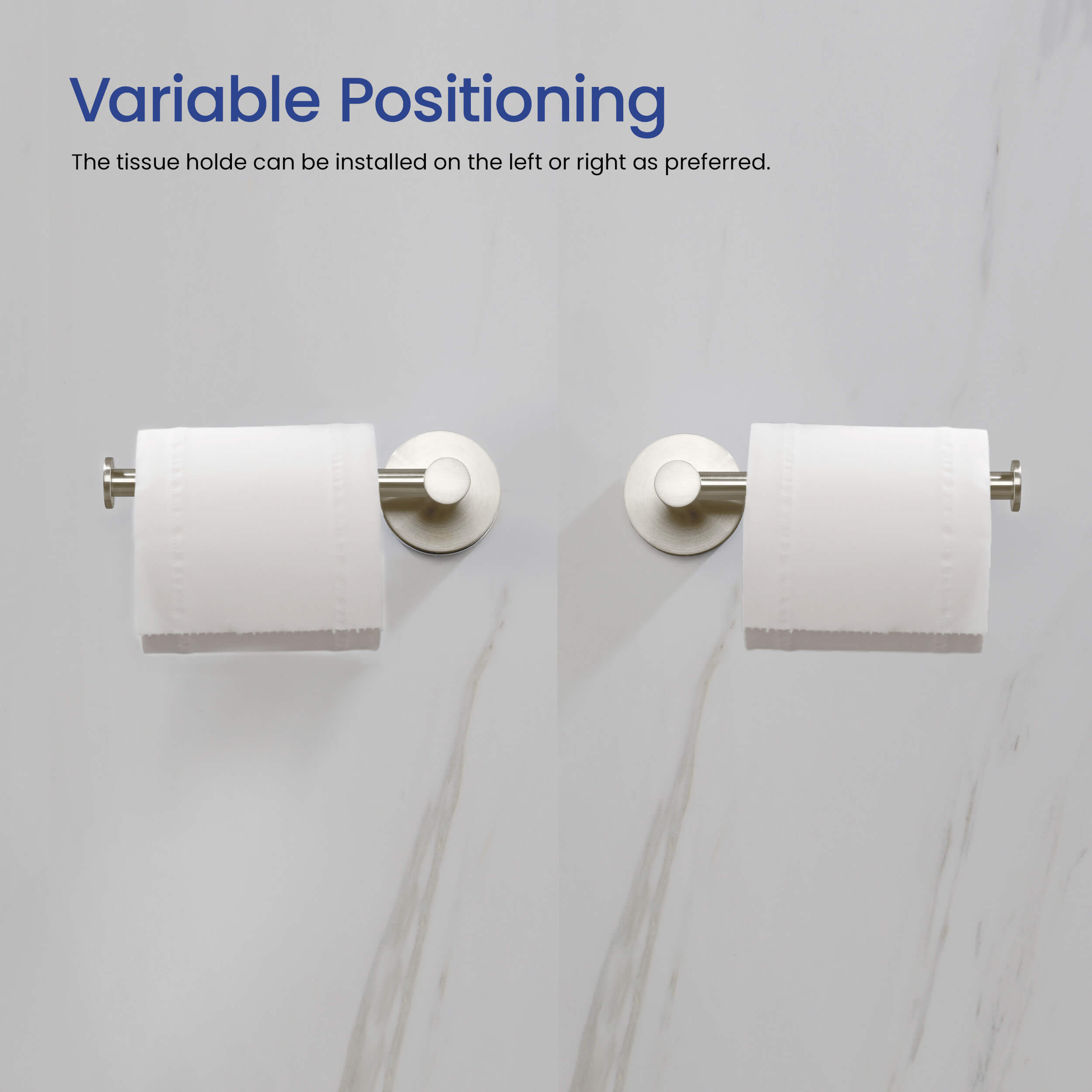 Halo 5-Piece Bathroom Hardware Set - C-CBA14-5-3