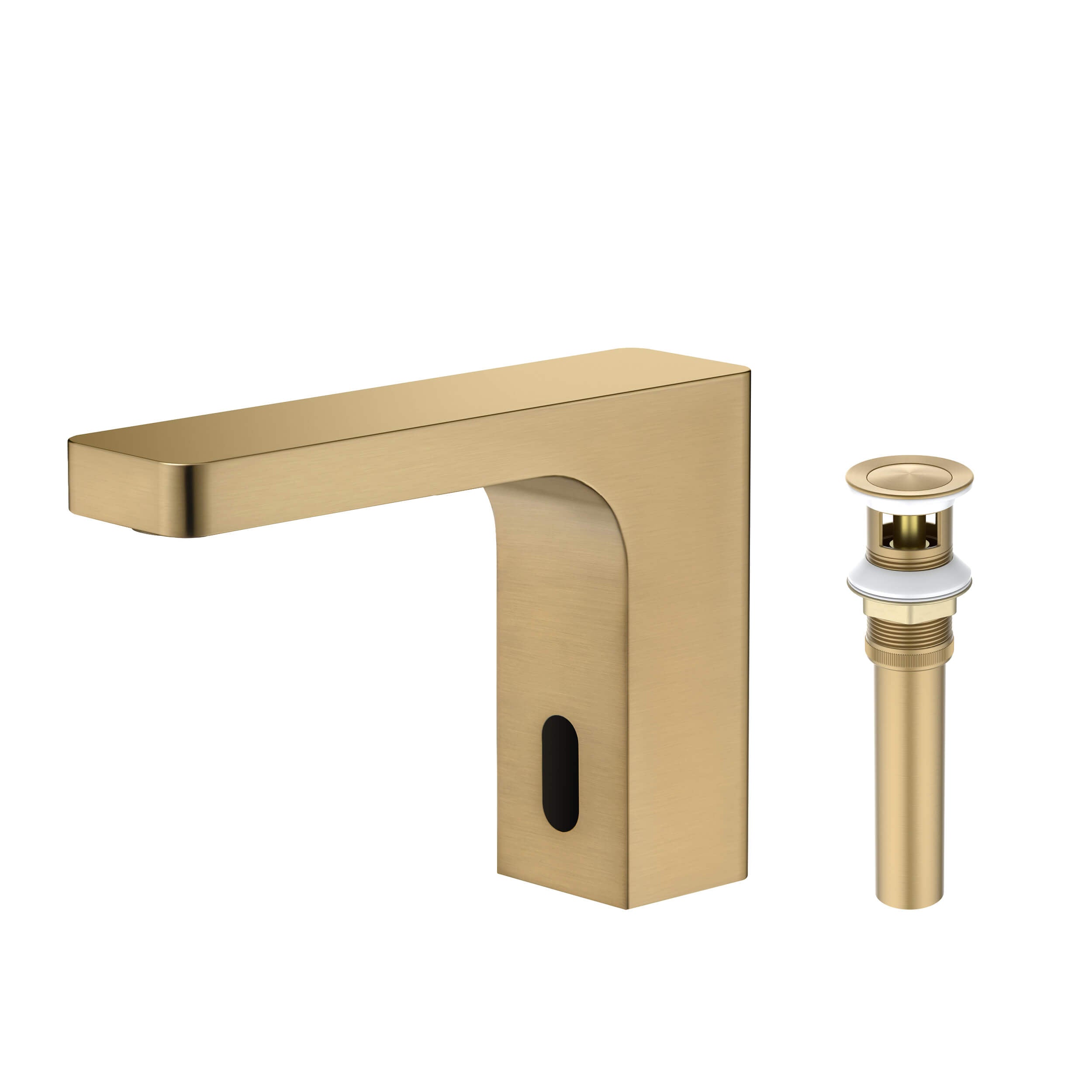 Fusion Touchless Bathroom Faucet with Pop-Up Drain — Plug-In or Battery Powered - CBF-1030