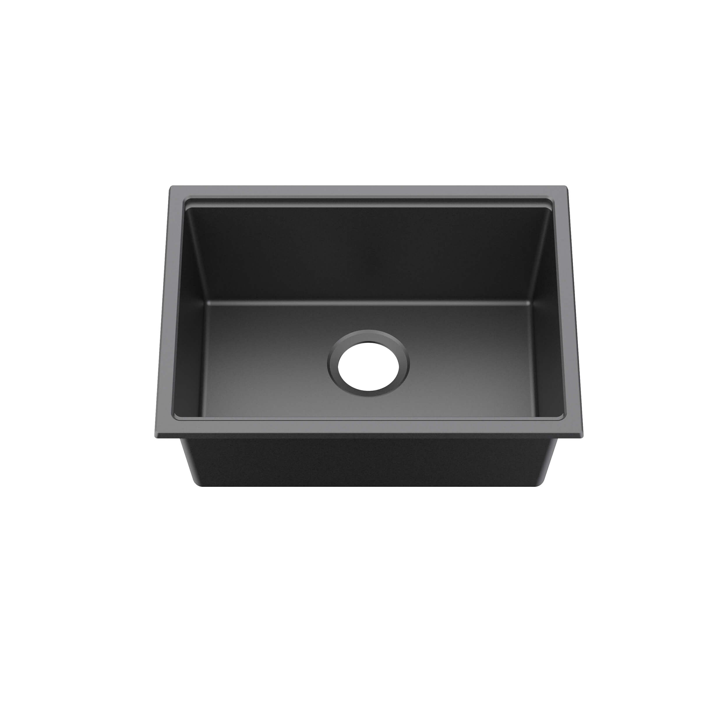 23" Undermount Workstation Single Bowl Quartz Kitchen Sink - C4-23ST