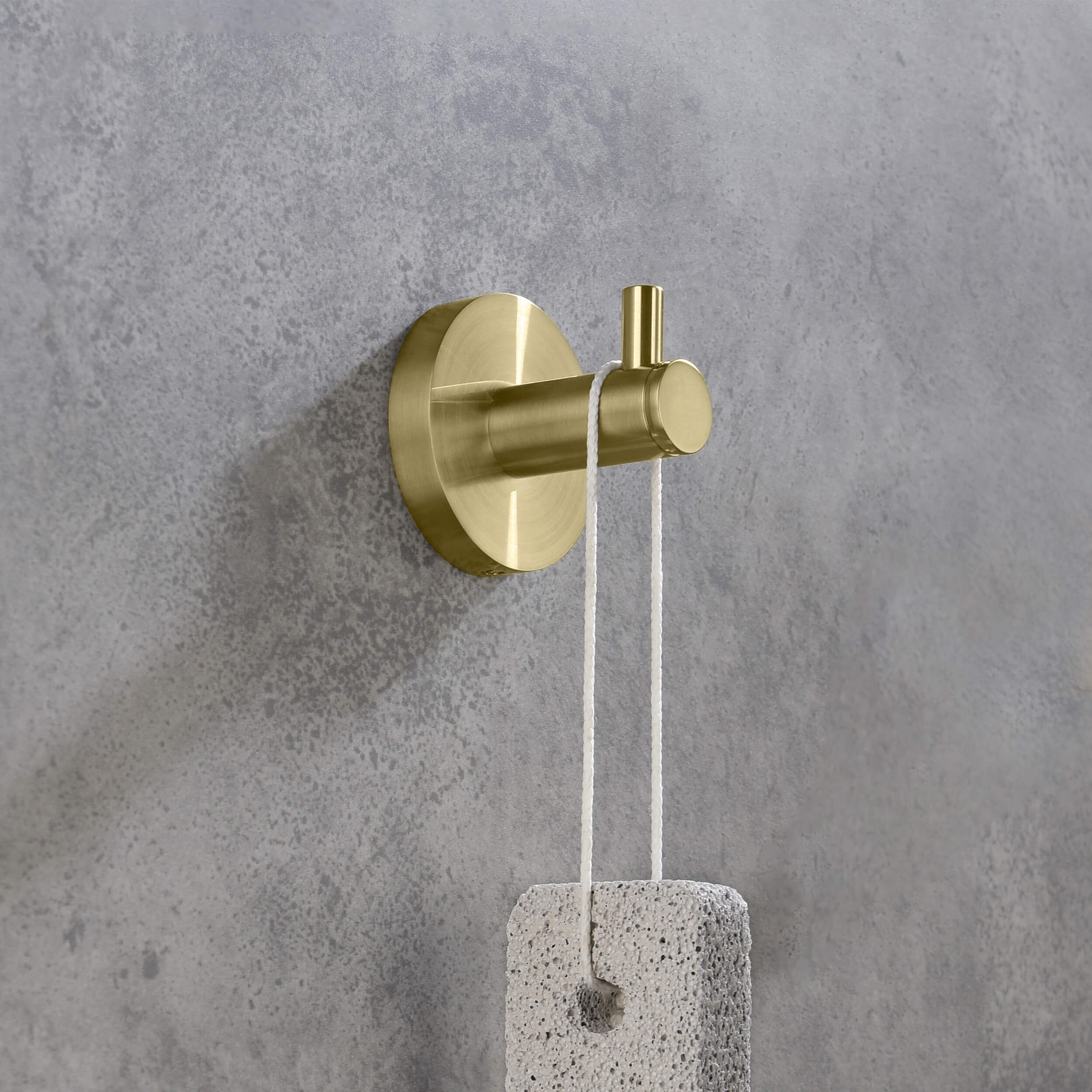 Halo Bathroom Towel & Robe Hook 3 Count - CBA-1401 - 3PC