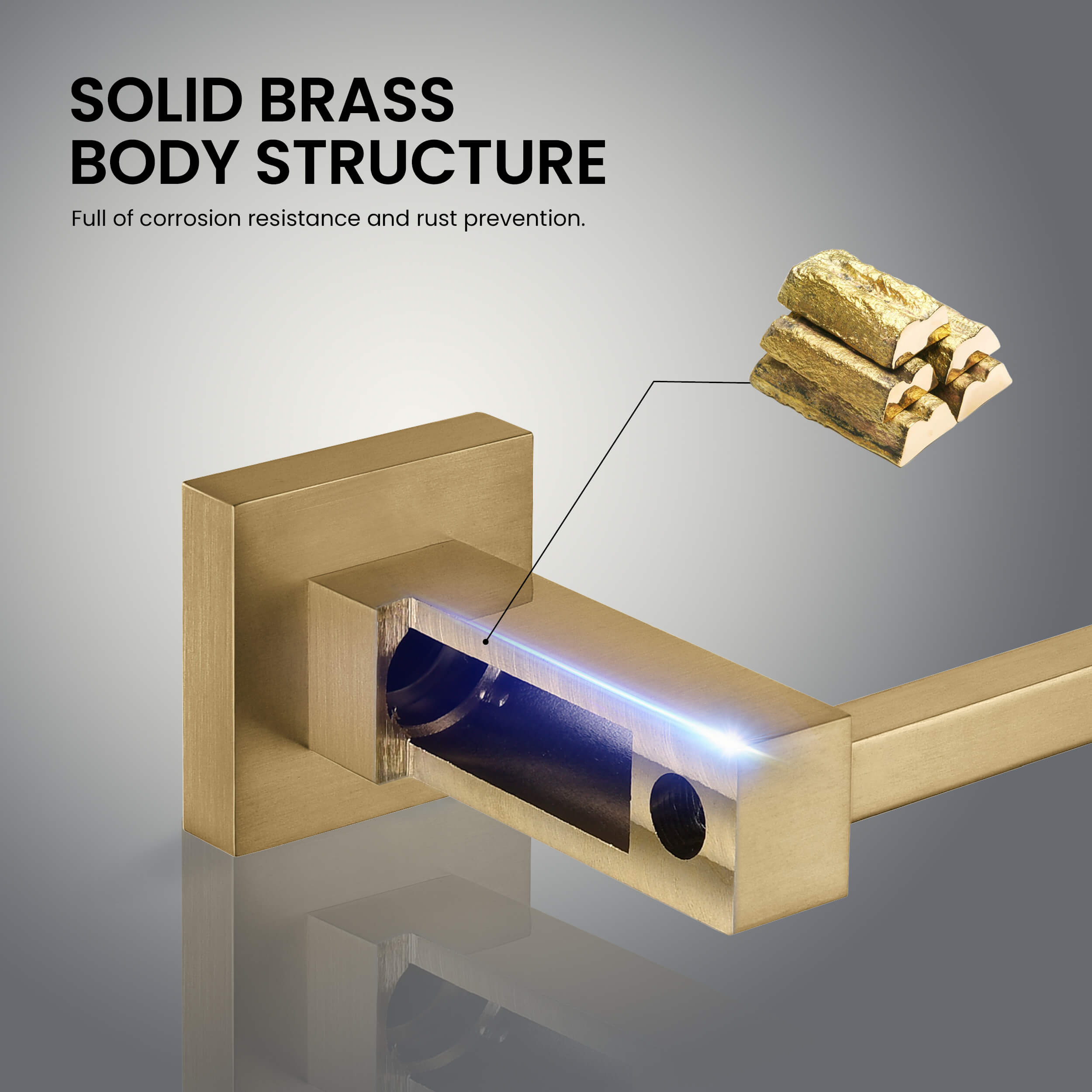 Quadra Bathroom Toilet Paper Holder - CBA-1502