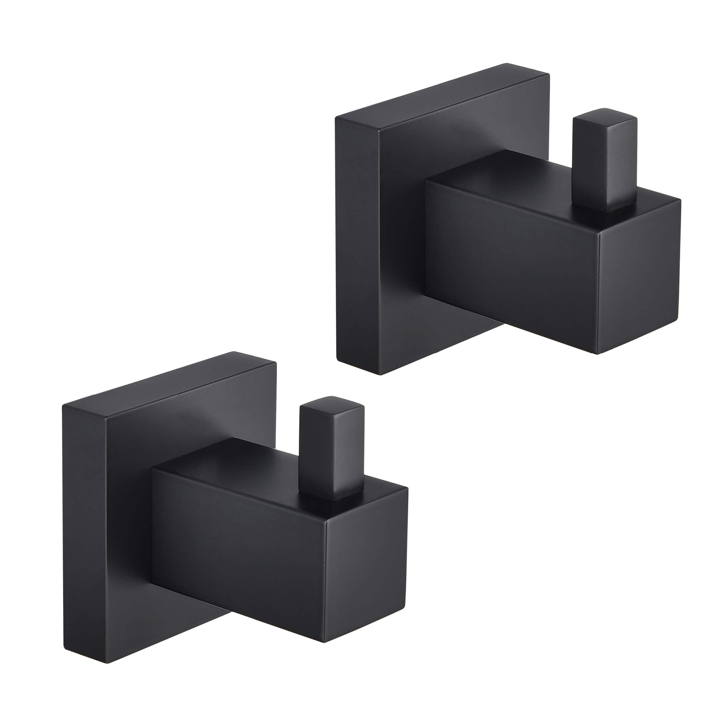 Quadra Bathroom Towel & Robe Hook 2 Count - CBA-1501-2PC