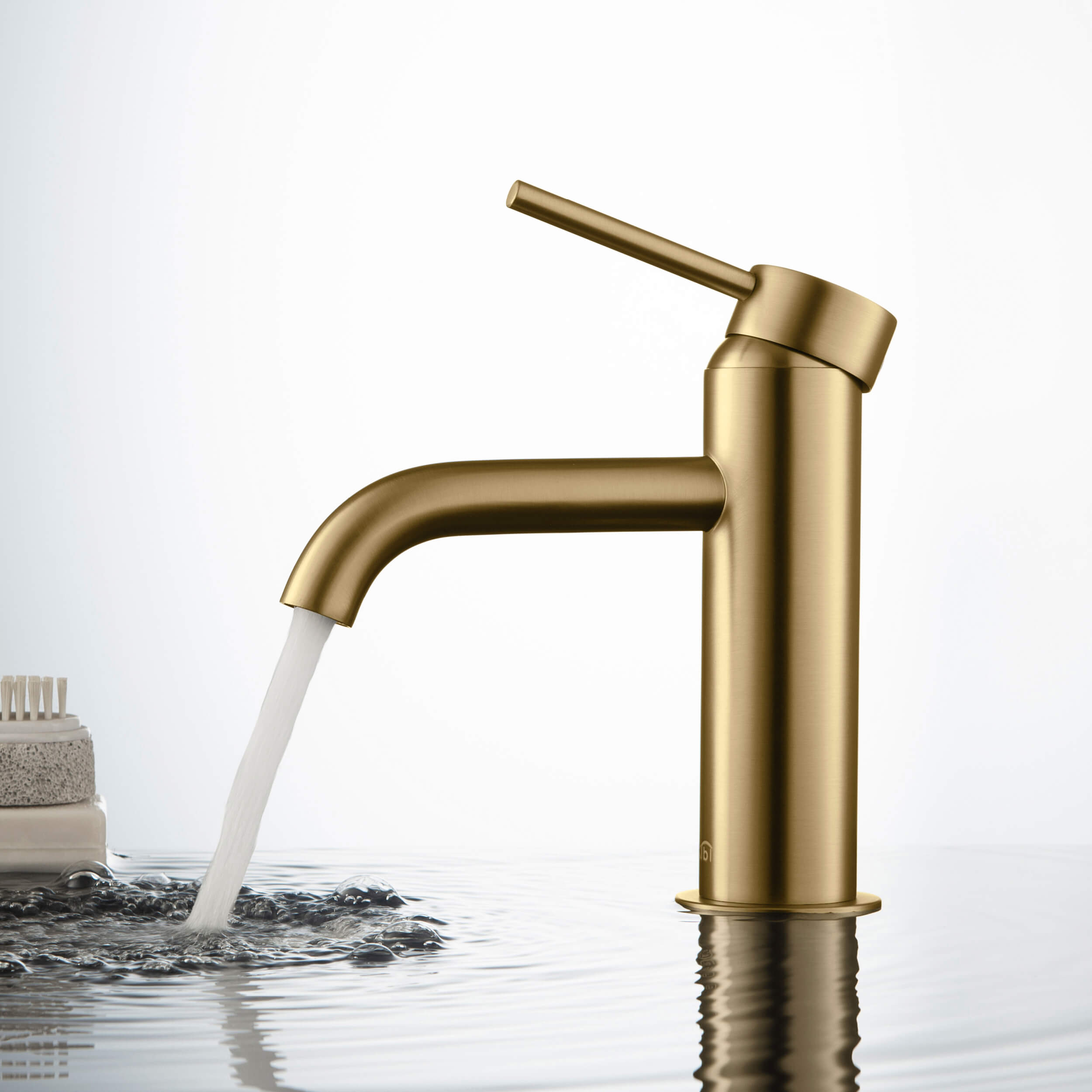 Halo Single Handle Bathroom Vanity Sink Faucet with Pop Up Drain - CBF-1008