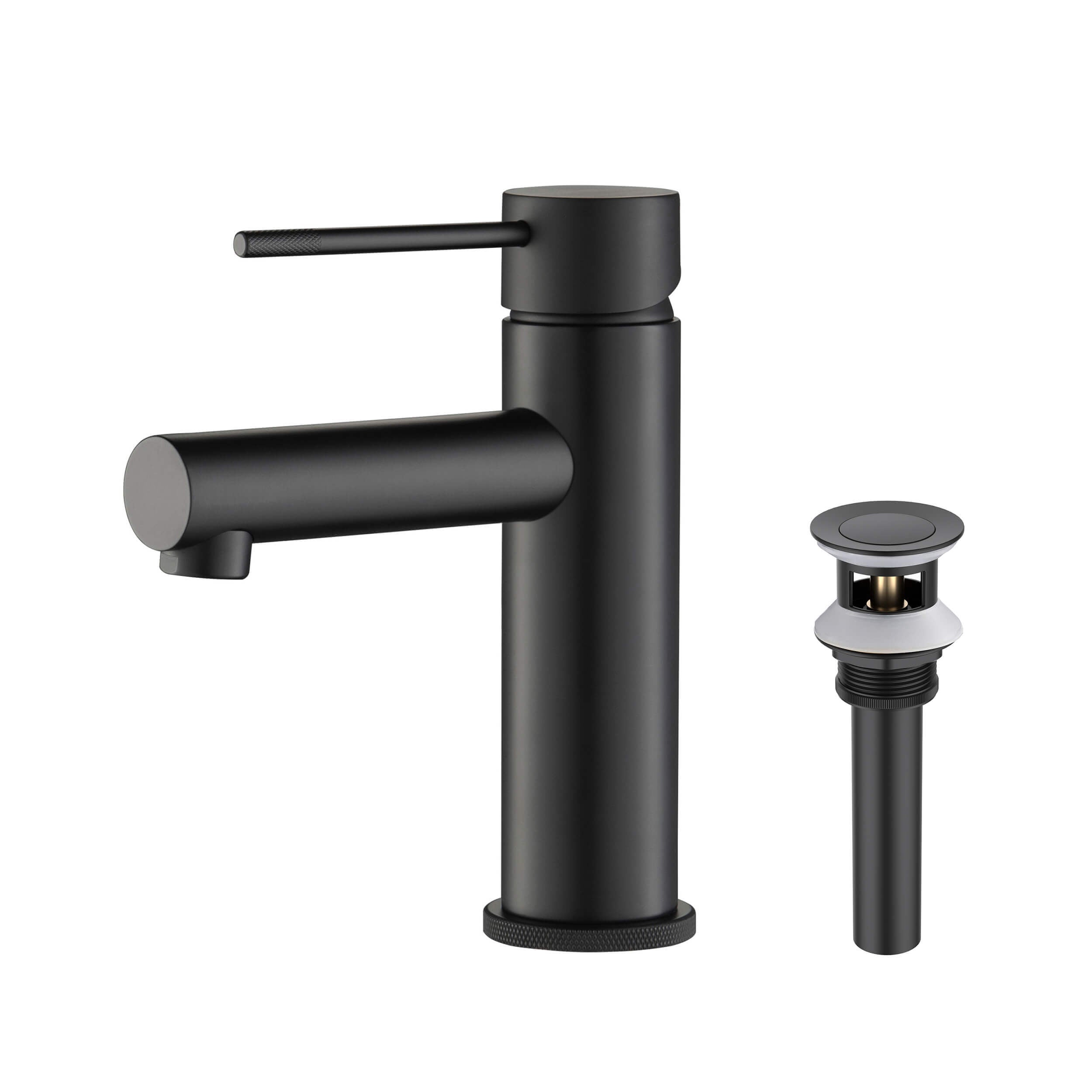 Verona Single Handle Bathroom Vanity Sink Faucet with Pop Up Drain - CBF-1010