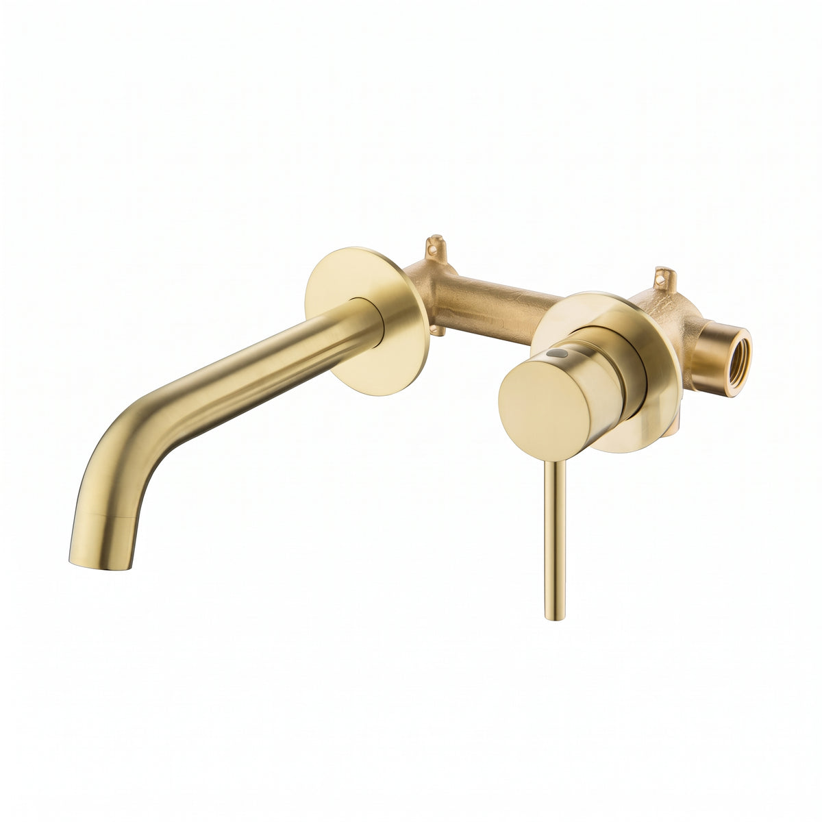 Halo Wall Mount Single Handle Bathroom Vanity Sink Faucet - CBF-1023