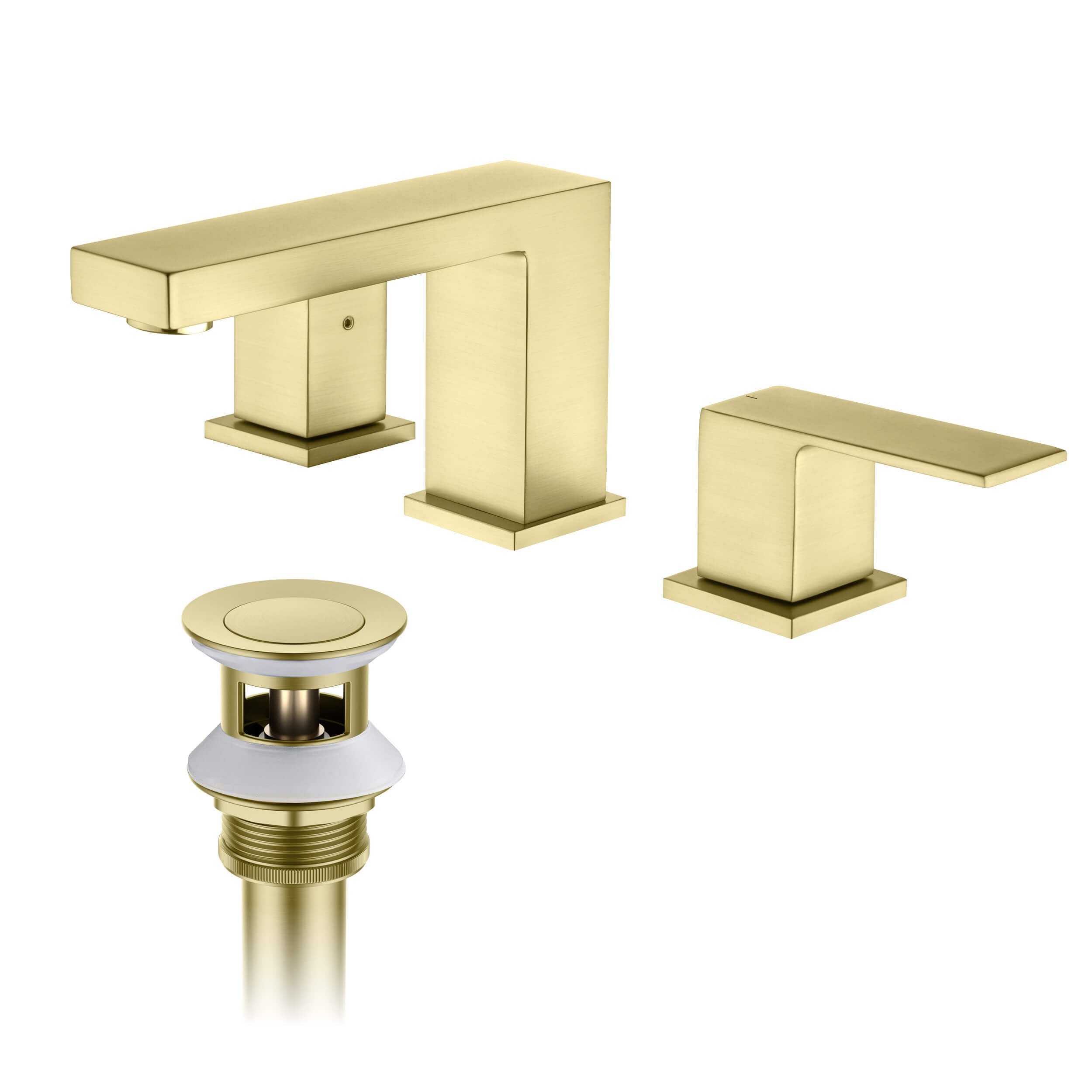Quadra 8" Widespread Bathroom Sink Faucet with Drain Assembly - CBF-1024