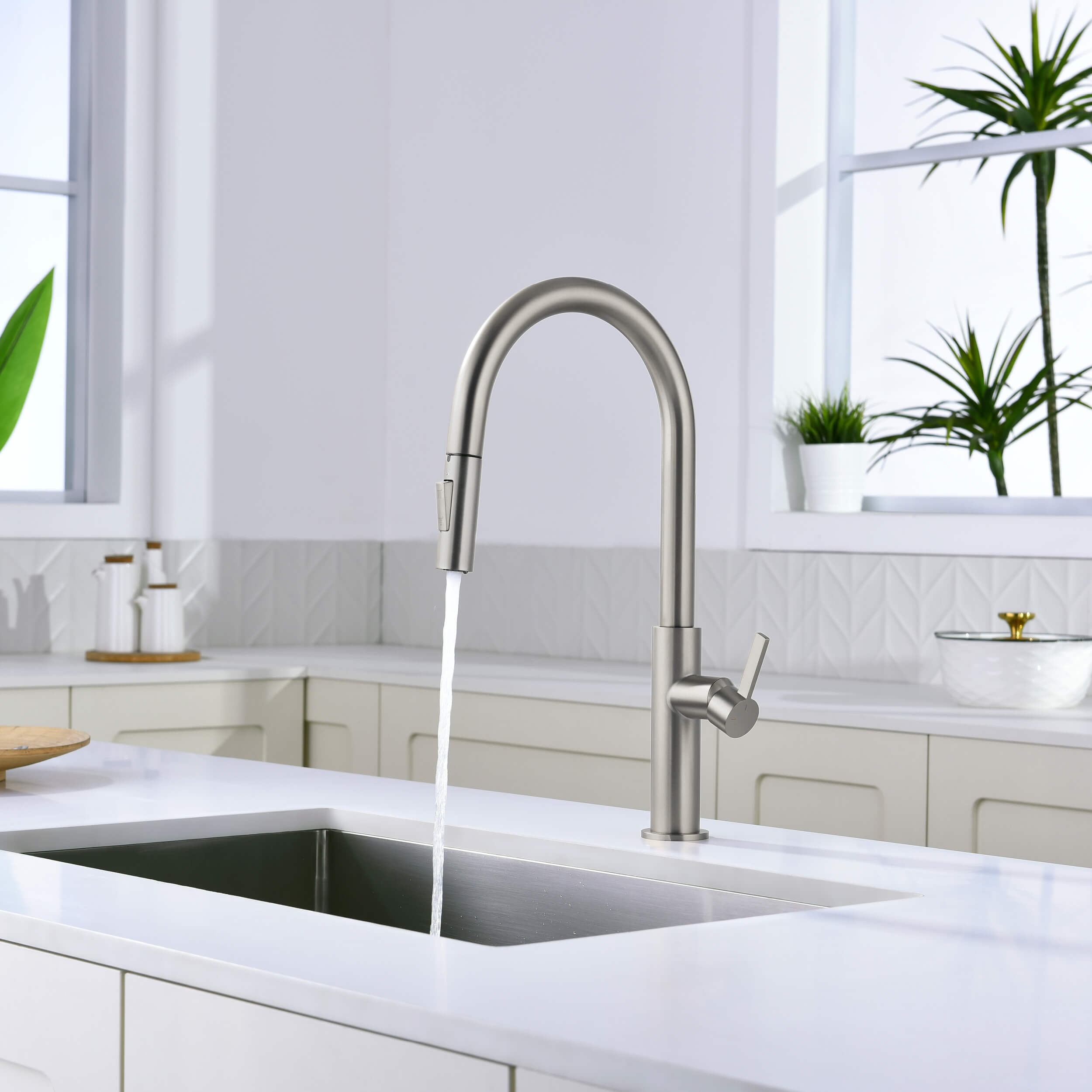 Neo Single Handle Pull Down Kitchen Faucet - CKF-2019