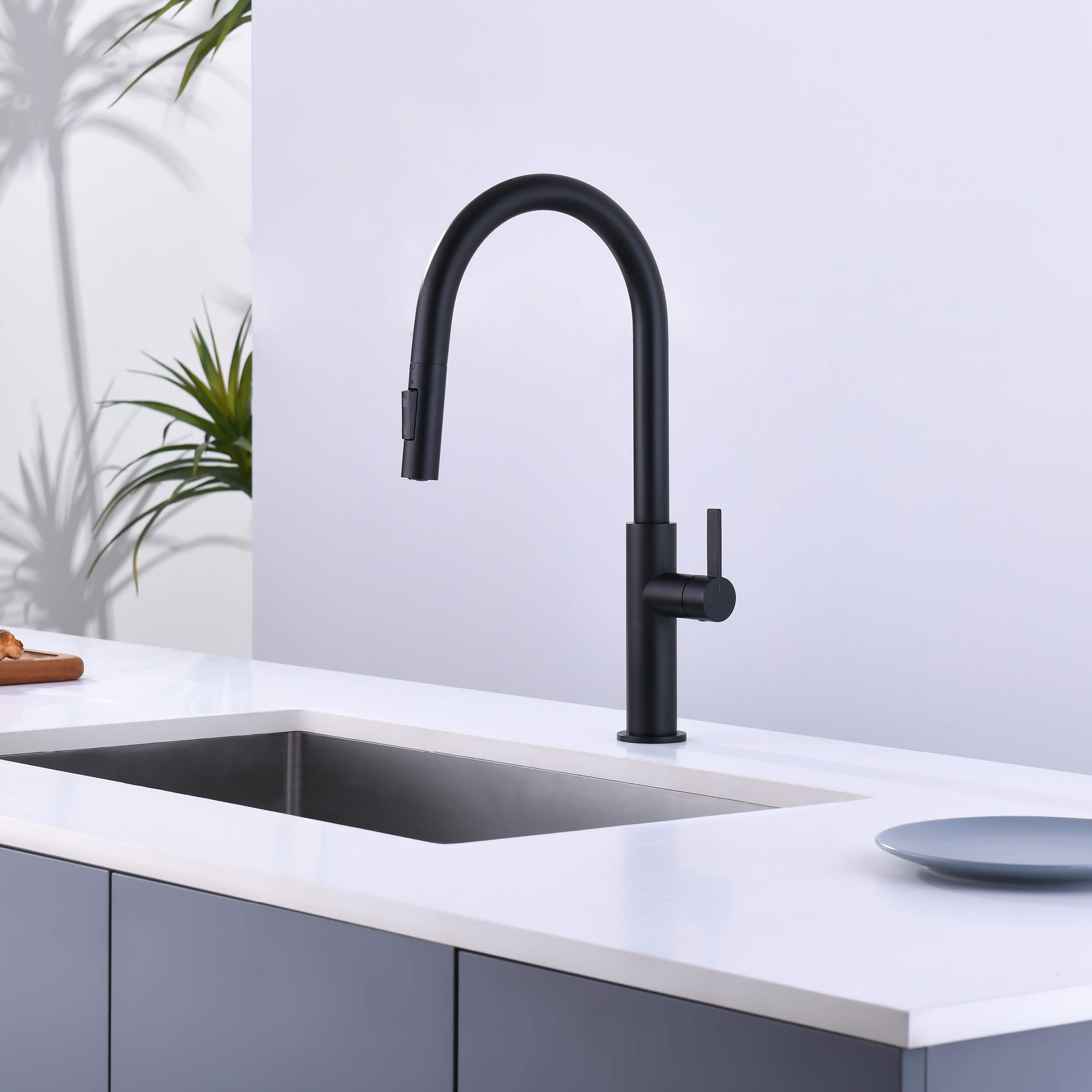Neo Single Handle Pull Down Kitchen Faucet - CKF-2019