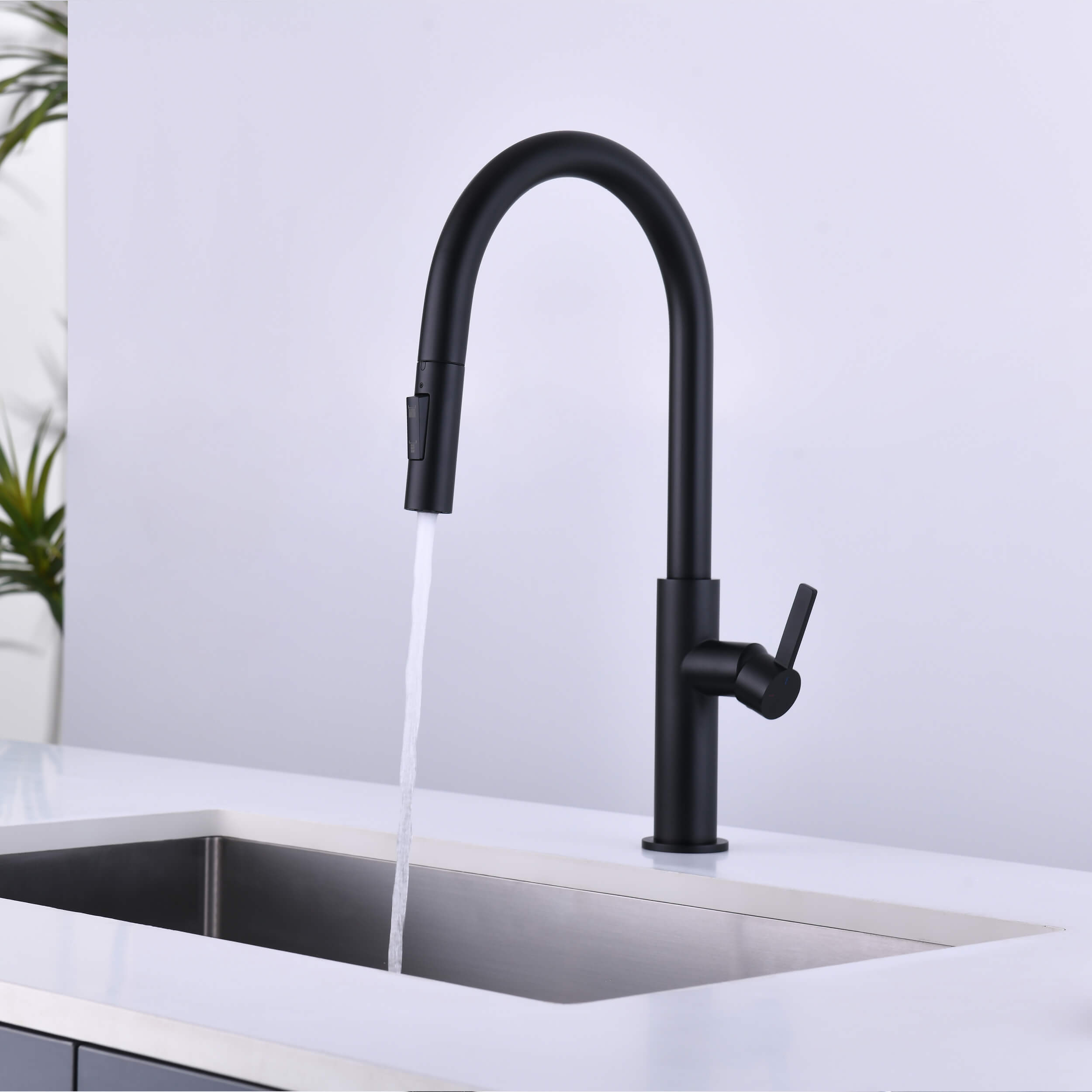 Neo Single Handle Pull Down Kitchen Faucet - CKF-2019