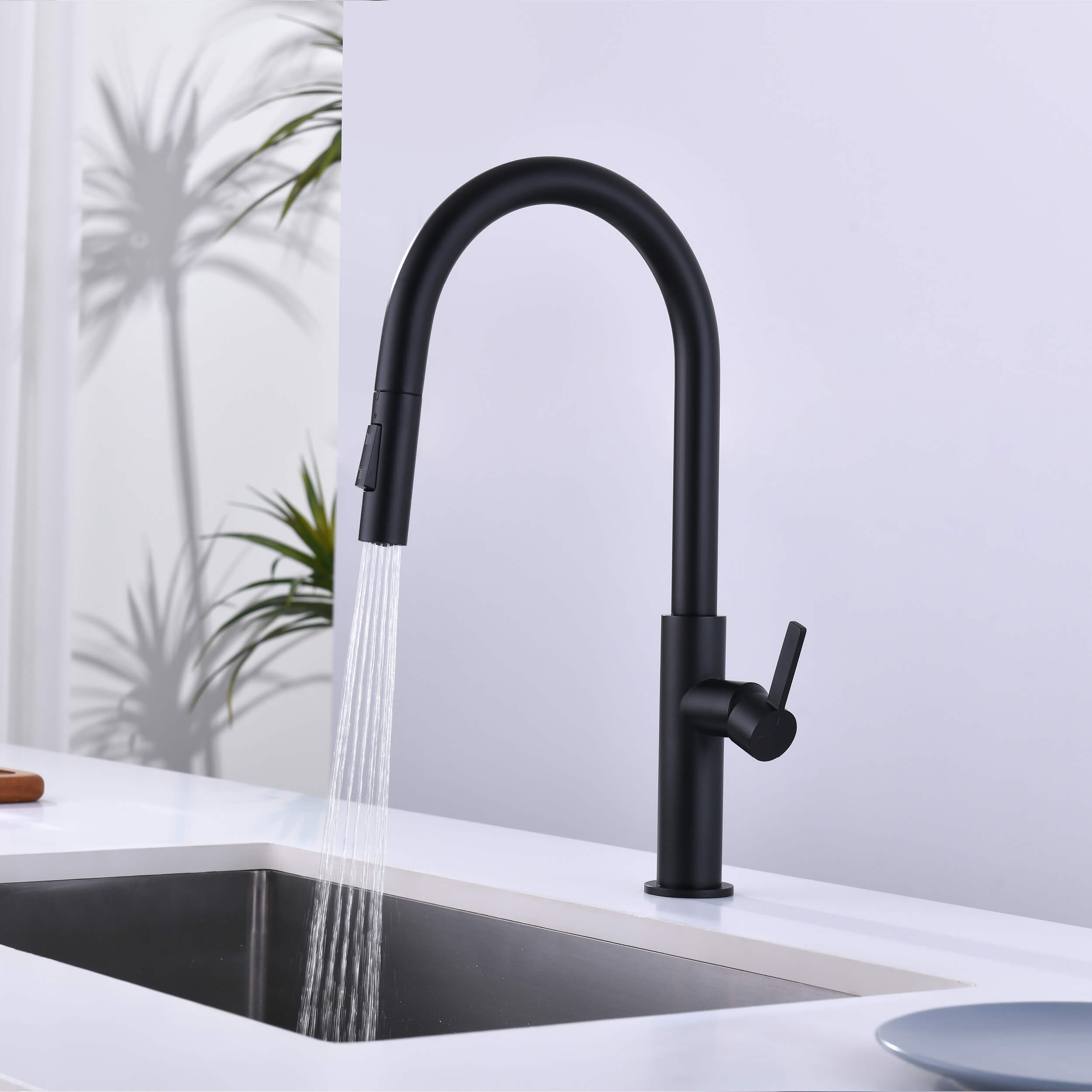 Neo Single Handle Pull Down Kitchen Faucet - CKF-2019