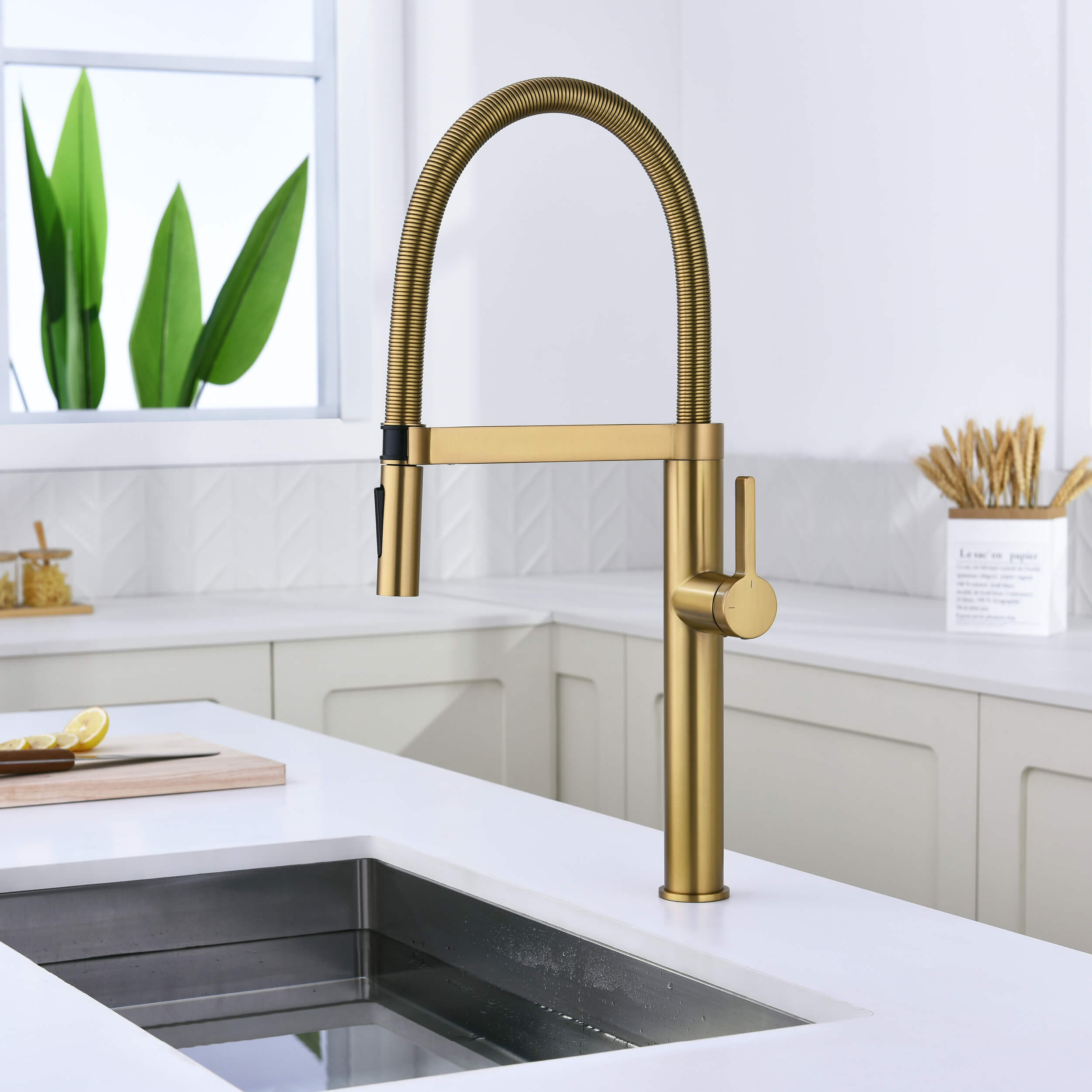 Neo Pro-style Single Handle Kitchen Faucet - CKF-2021