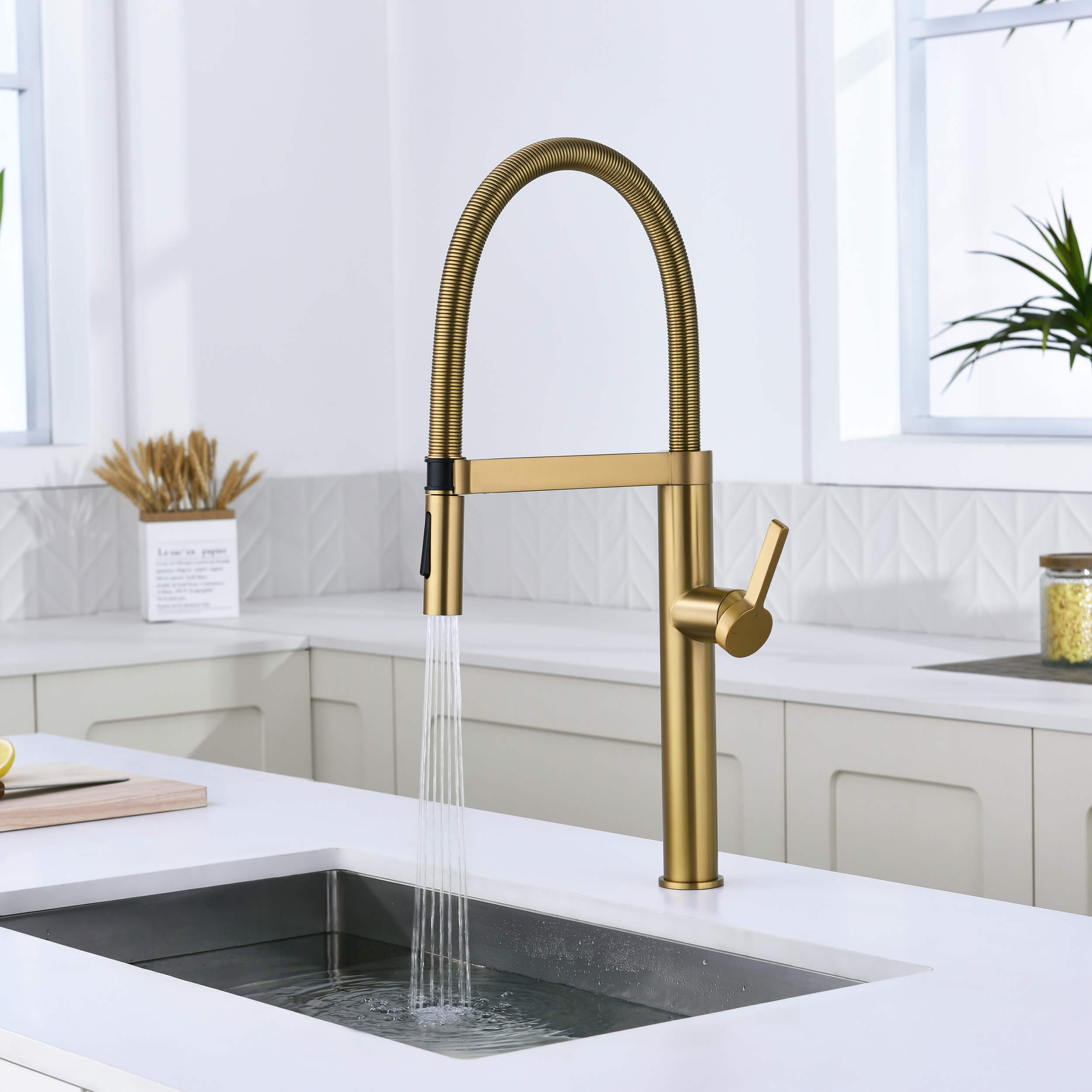 Neo Pro-style Single Handle Kitchen Faucet - CKF-2021