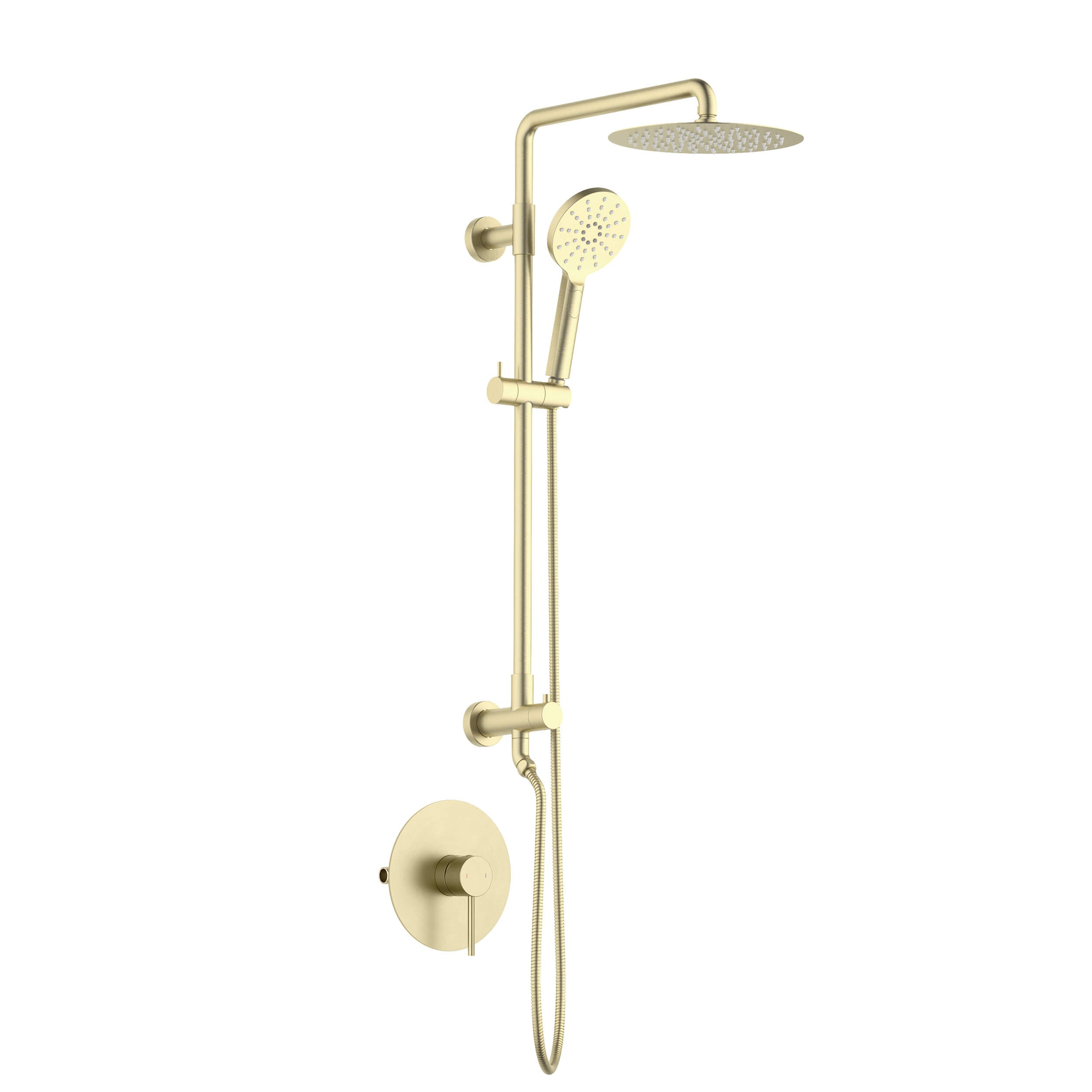 Halo Pressure Balanced 2-Function Wall Mount Shower Column with Rough In Valve - CSC-4103