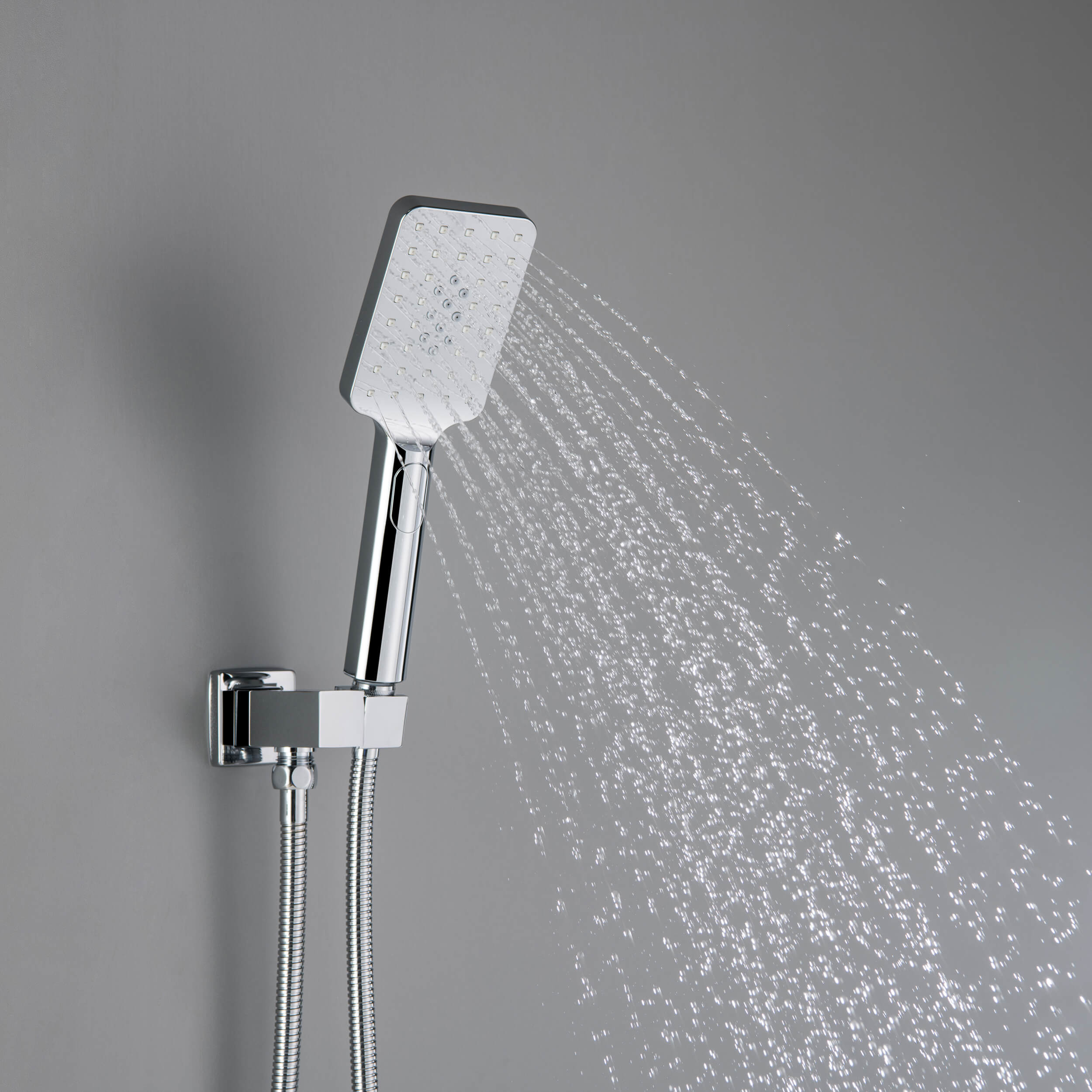 Quadra Pressure Balanced 3-Function Wall Mount Shower System with Rough-In Valve - CSF-4006