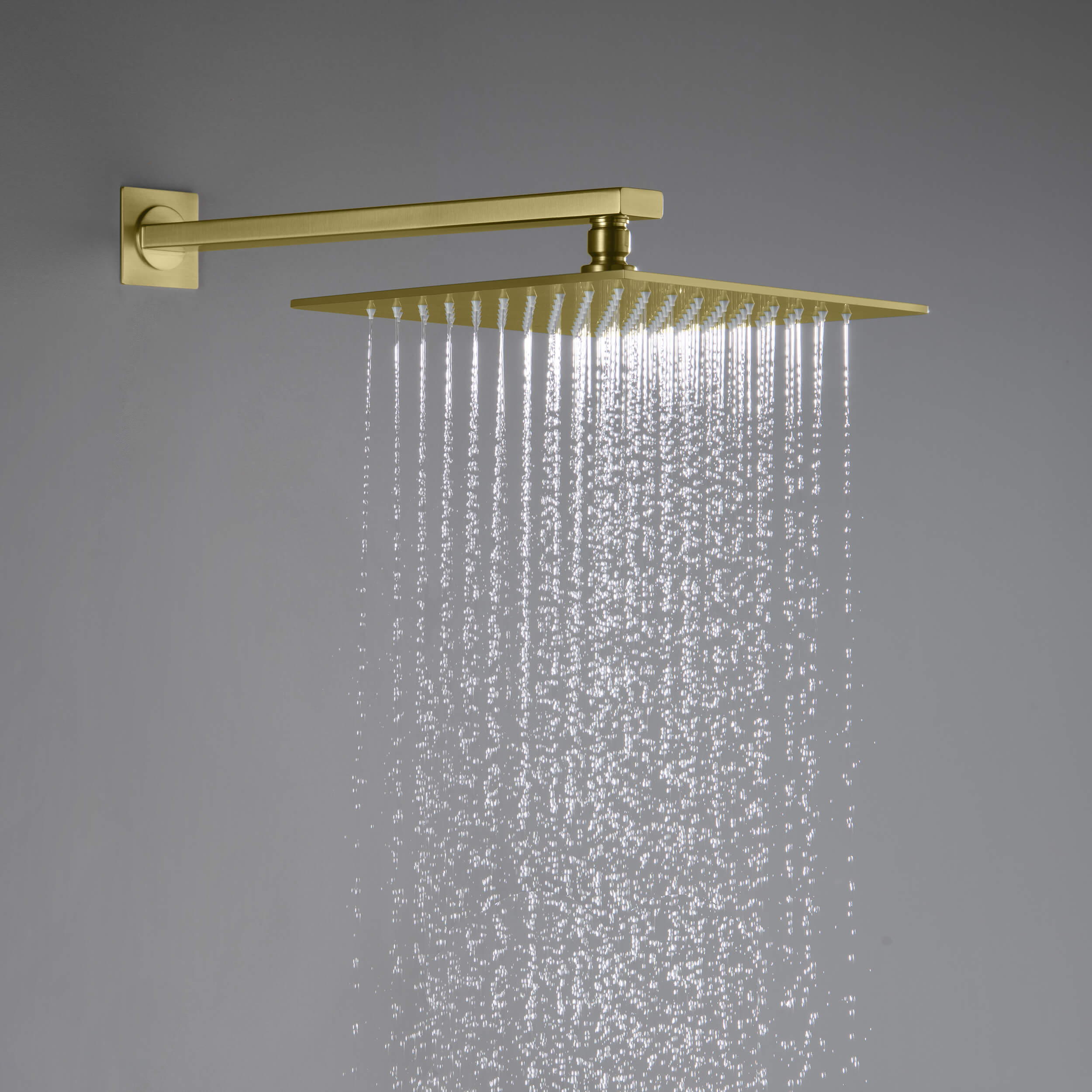 Quadra 2-Function Thermostatic Wall Mount Shower System With Rough-in Valve - CSF-4014