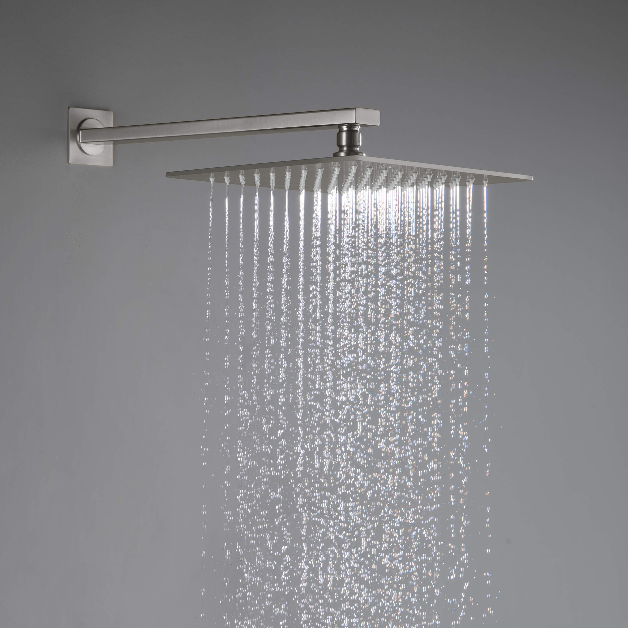 Quadra 2-Function Thermostatic Wall Mount Shower System With Rough-in Valve - CSF-4014