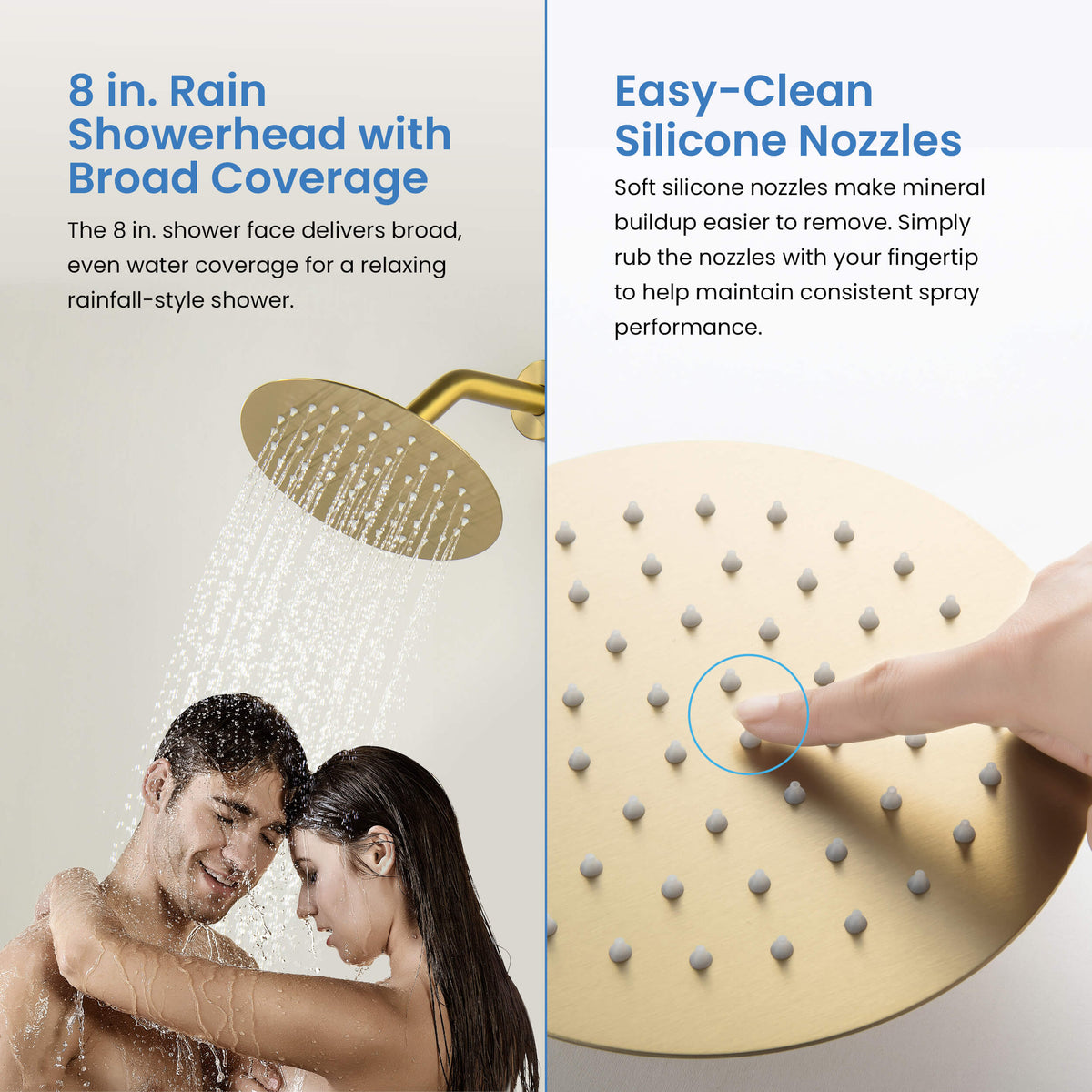 Halo Single Function Pressure Balanced Complete Shower Faucet Set - CSF-4015