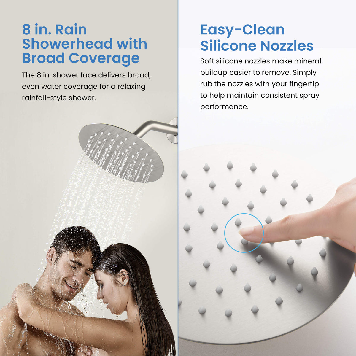 Halo Single Function Pressure Balanced Complete Shower Faucet Set - CSF-4015