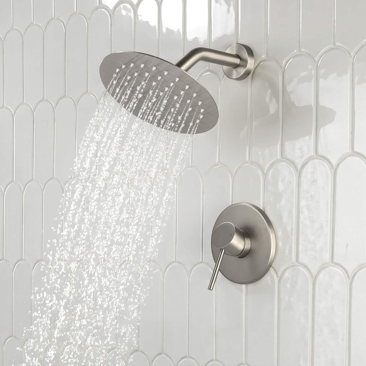 Halo Single Function Pressure Balanced Complete Shower Faucet Set - CSF-4015