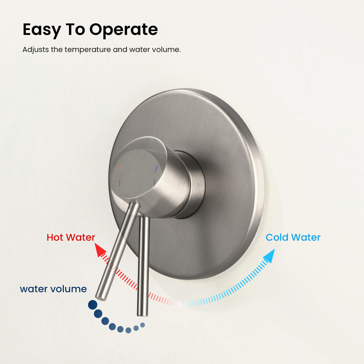 Halo Single Function Pressure Balanced Complete Shower Faucet Set - CSF-4015