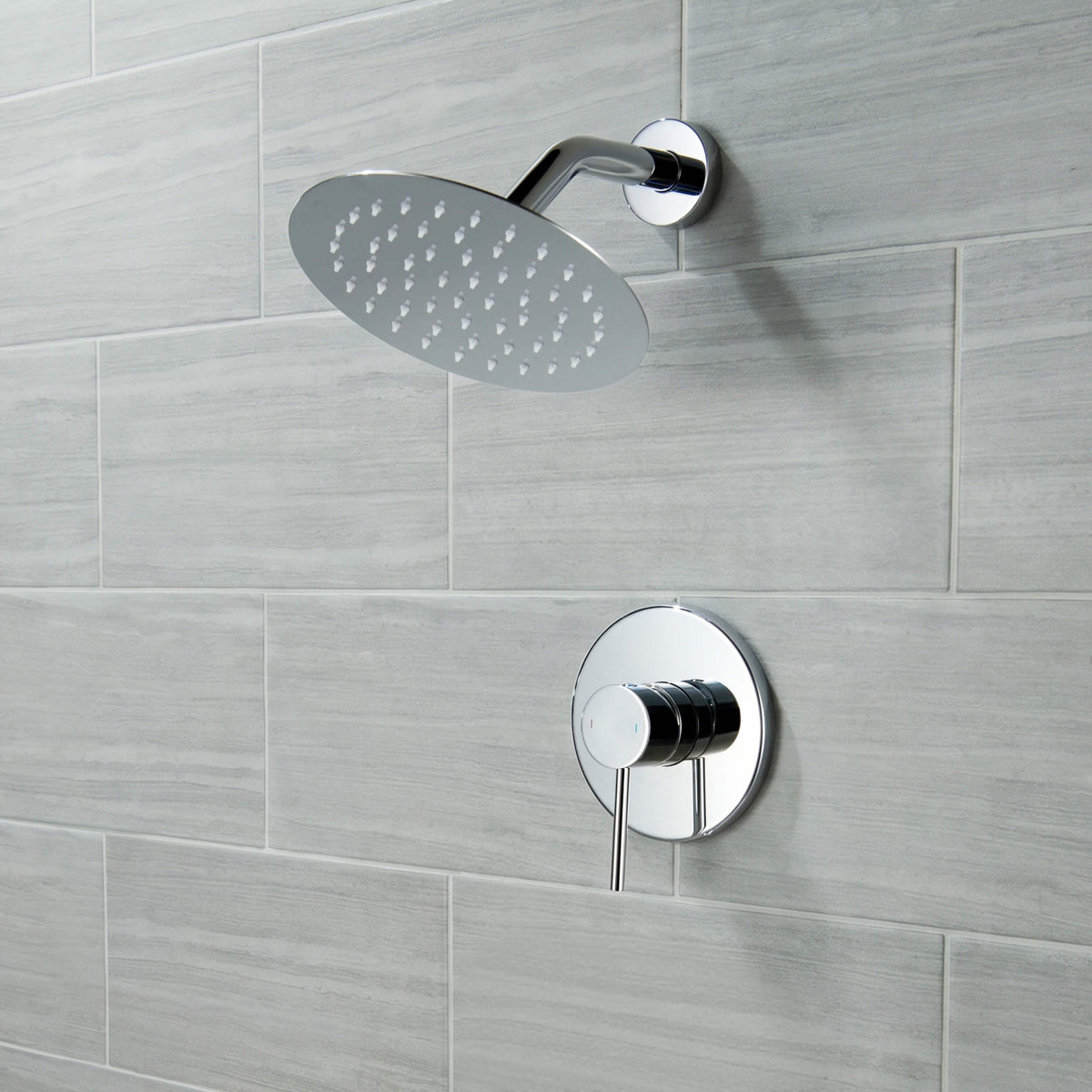 Halo Single Function Pressure Balanced Complete Shower Faucet Set - CSF-4015