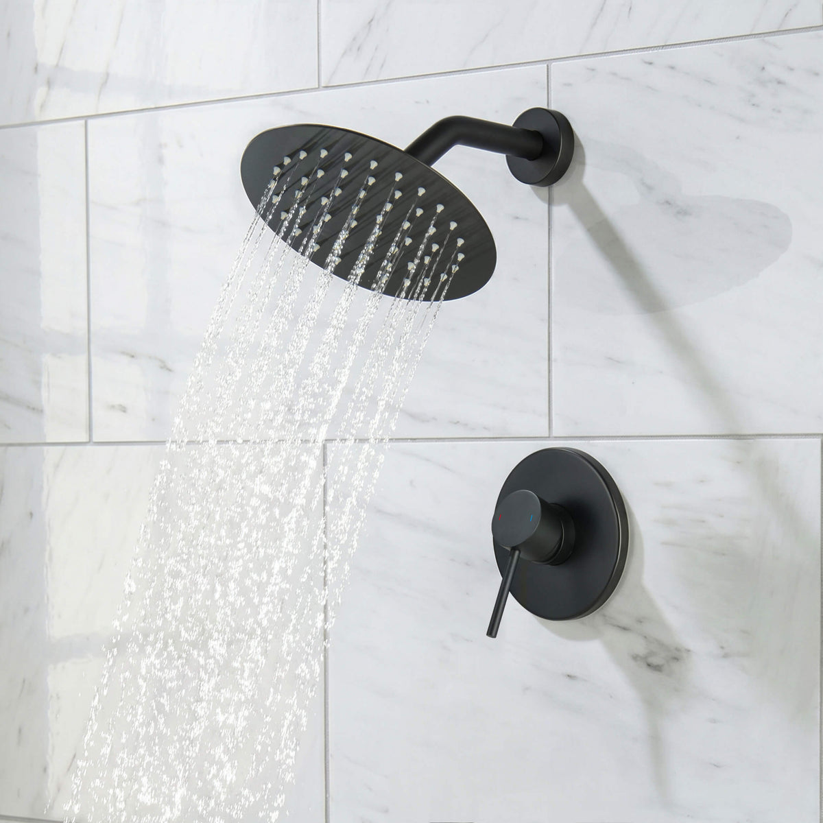 Halo Single Function Pressure Balanced Complete Shower Faucet Set - CSF-4015