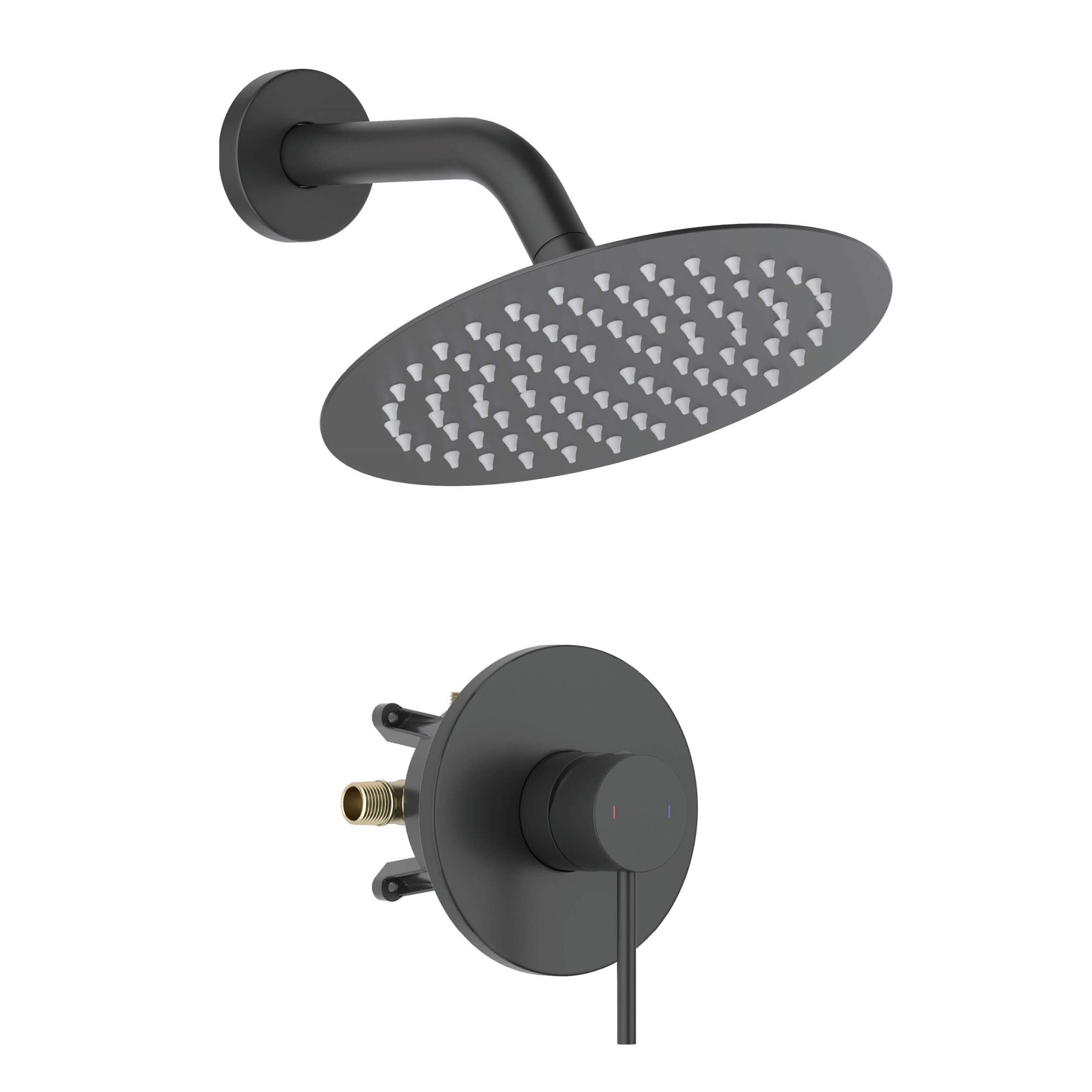 Halo Single Function Pressure Balanced Complete Shower Faucet Set - CSF-4015